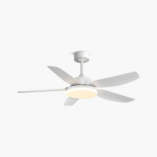 White Remote Control Ceiling Fan Light