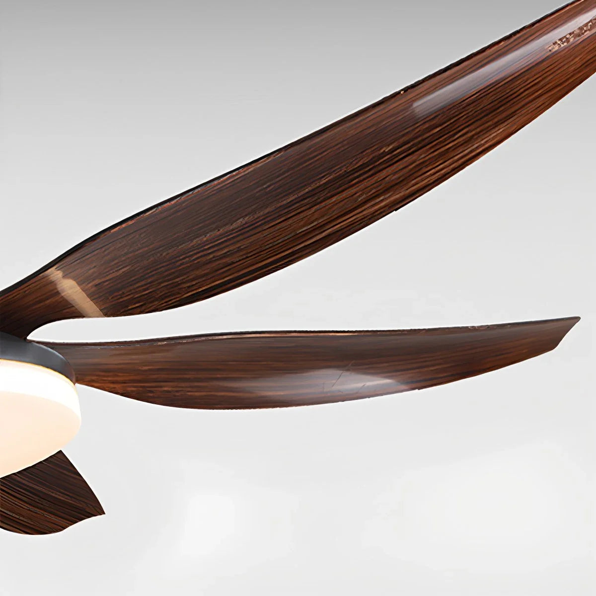 Nordic Style LED 6-Blade Ceiling Fan with Light