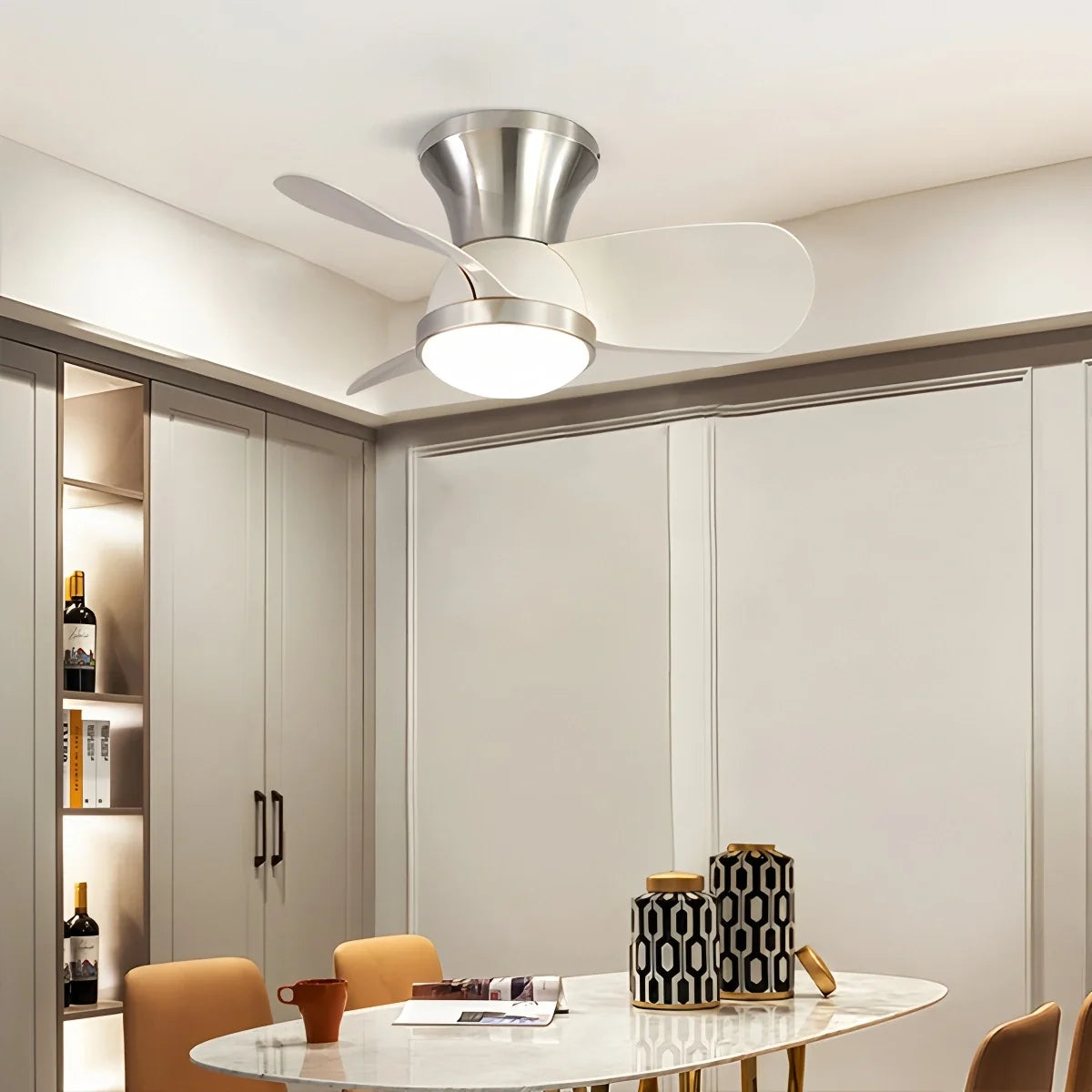 Simple Ceiling Fan Light for Children's Room