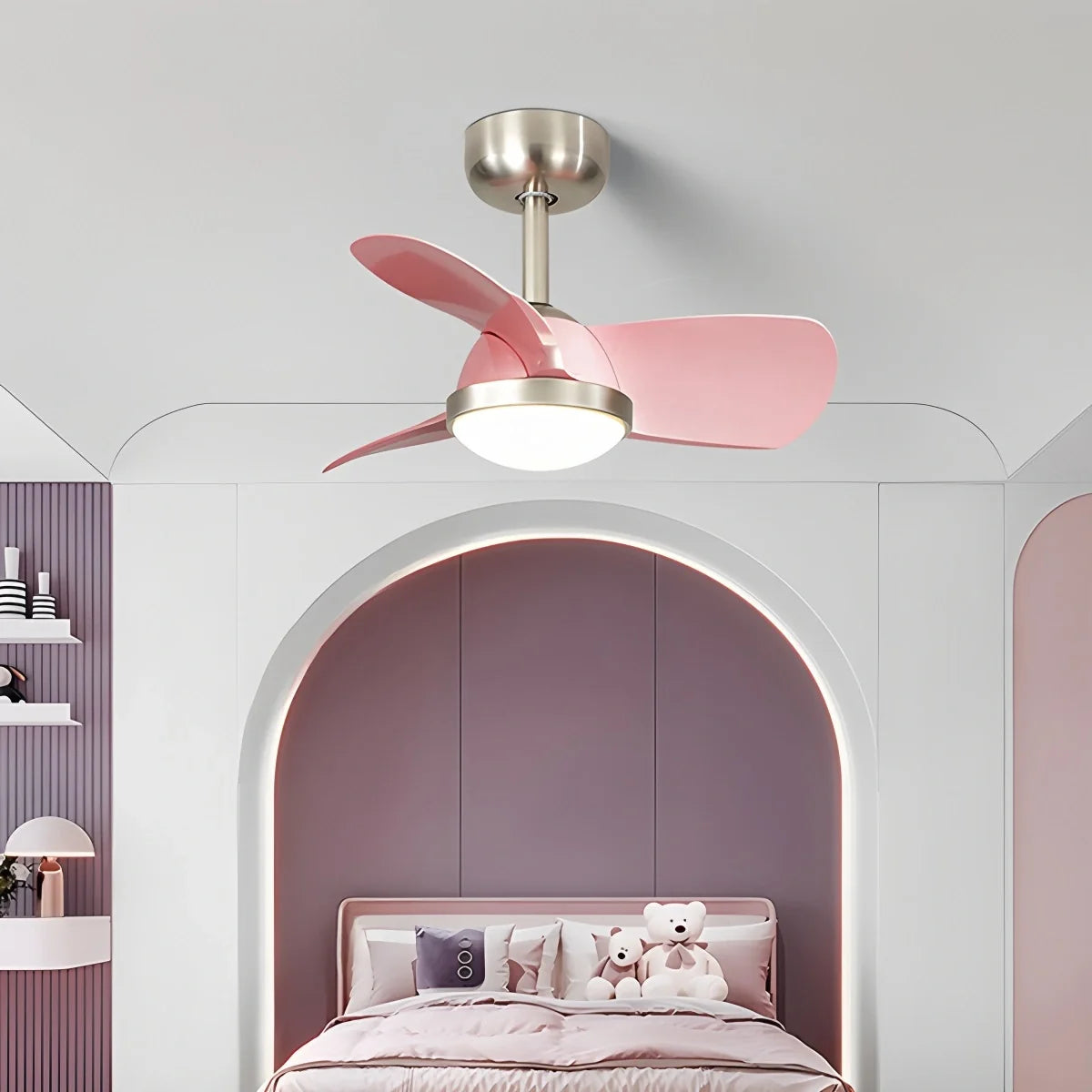 Simple Ceiling Fan Light for Children's Room
