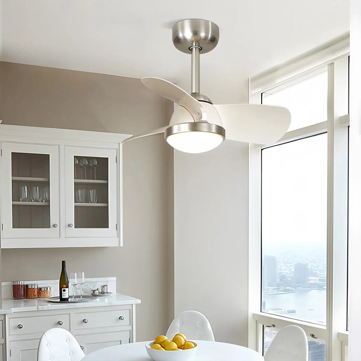 Simple Ceiling Fan Light for Children's Room