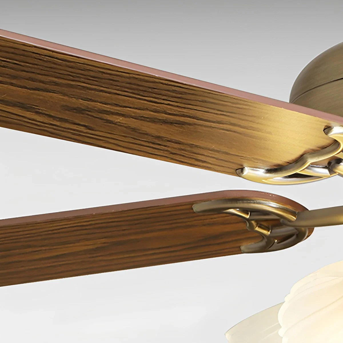 American Retro Ceiling Fan Light for Dining Room