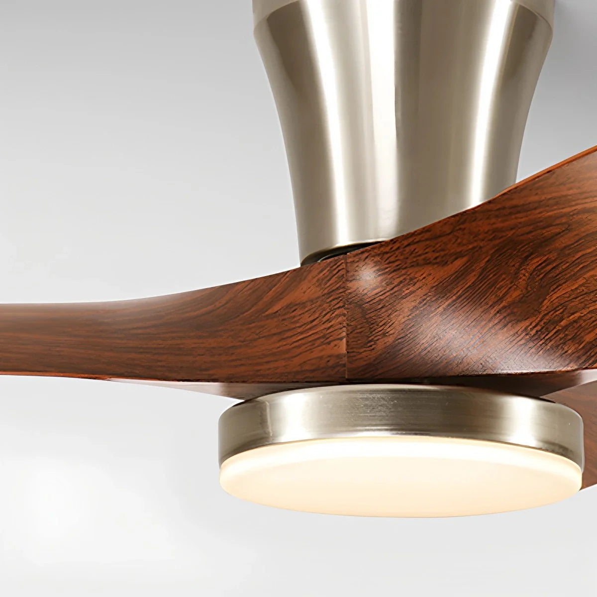 Nordic LED Ceiling Fan with Light for Living Room
