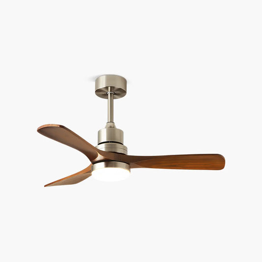 American Retro 3-Blade Ceiling Fan with Light