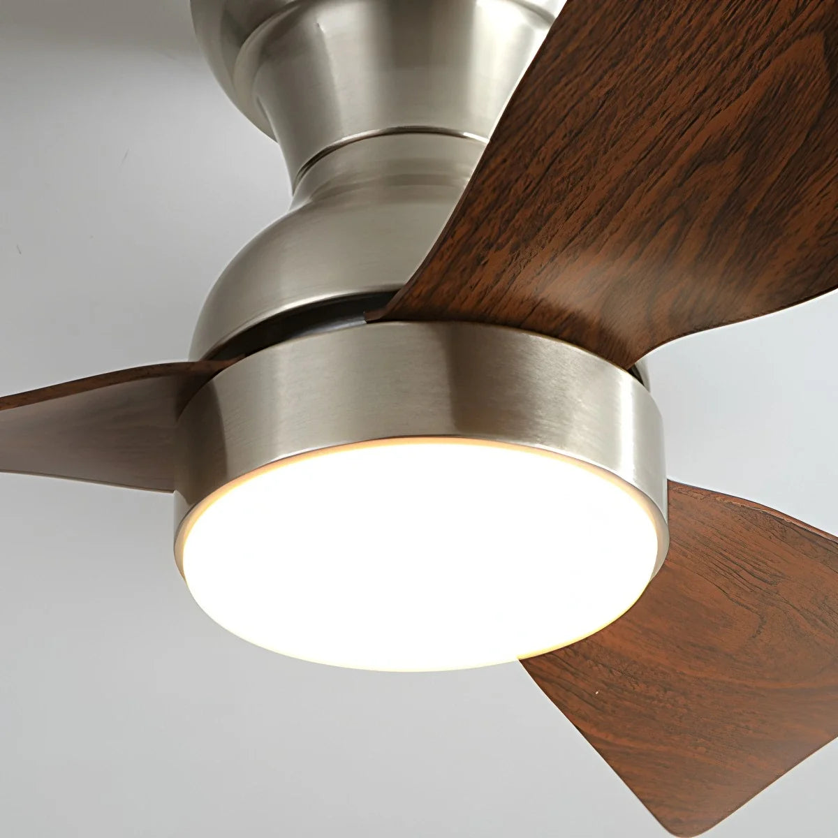 Small Size Indoor Ceiling Fan Light with Remote