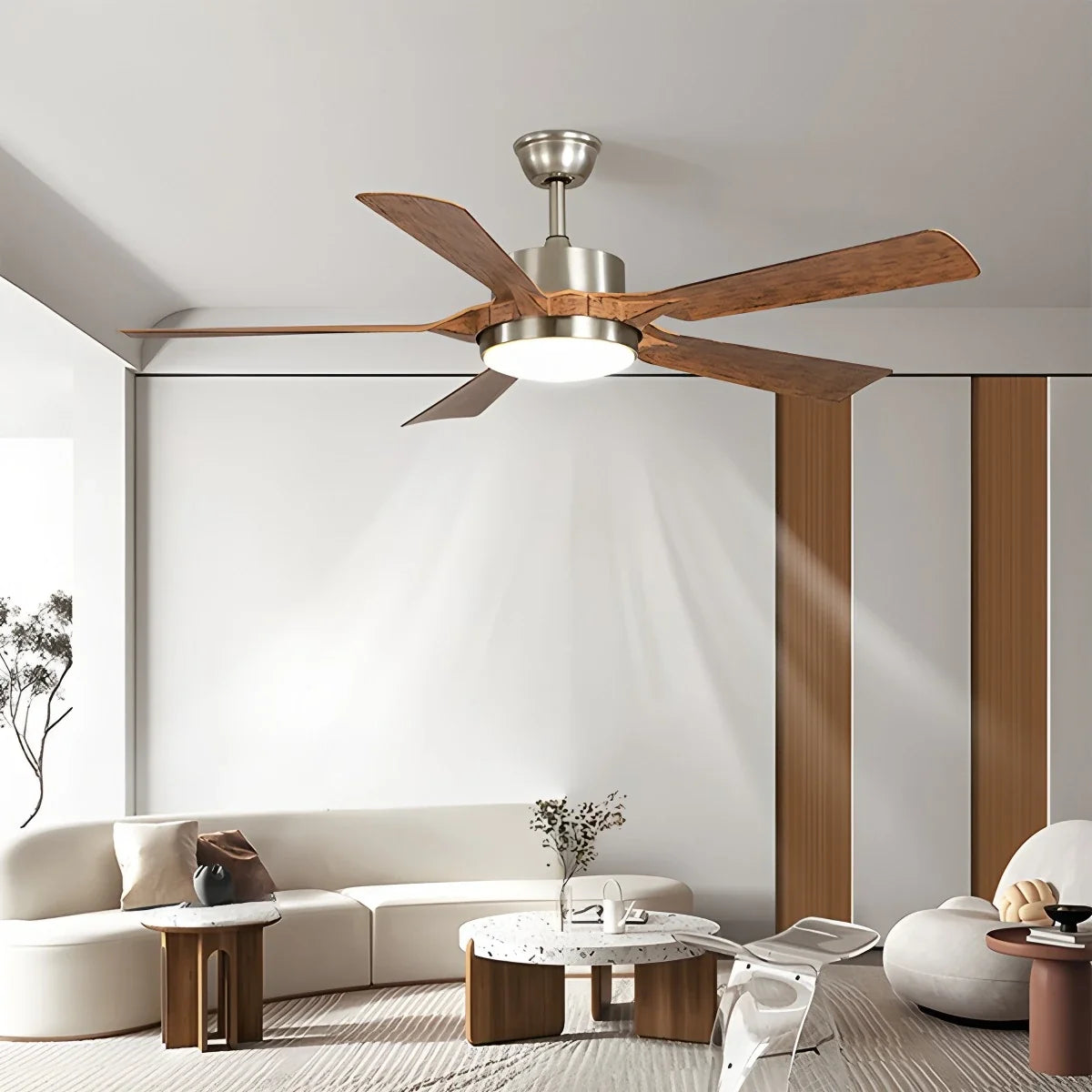 Dimmable Ceiling Fan with Light & Remote Control