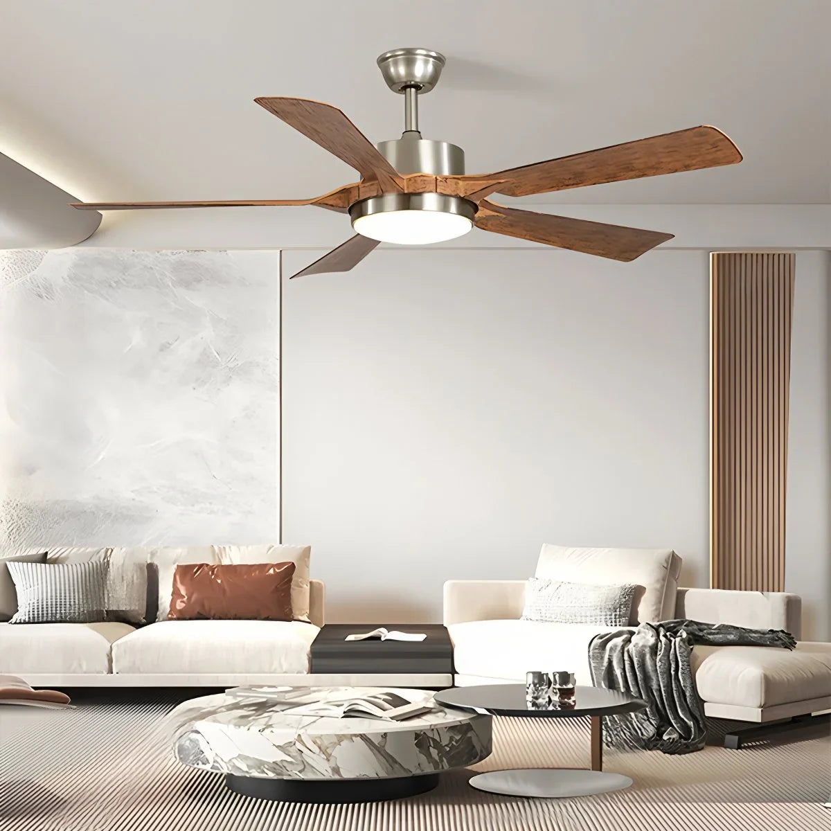 Dimmable Ceiling Fan with Light & Remote Control