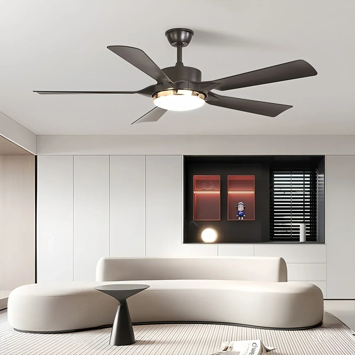 Dimmable Ceiling Fan with Light & Remote Control