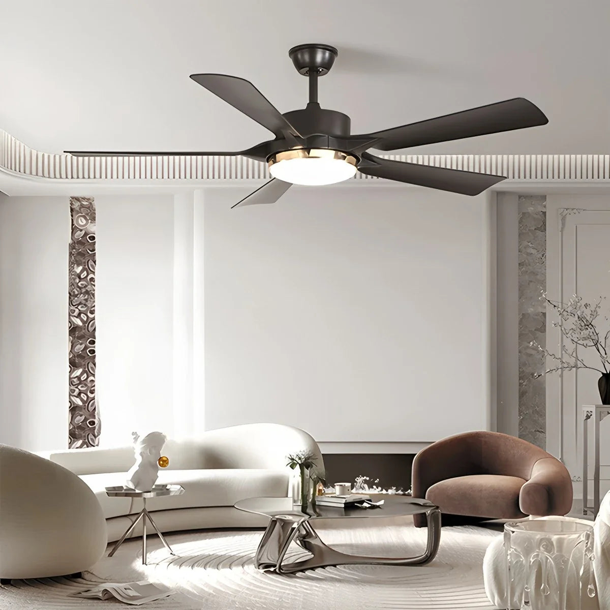 Dimmable Ceiling Fan with Light & Remote Control