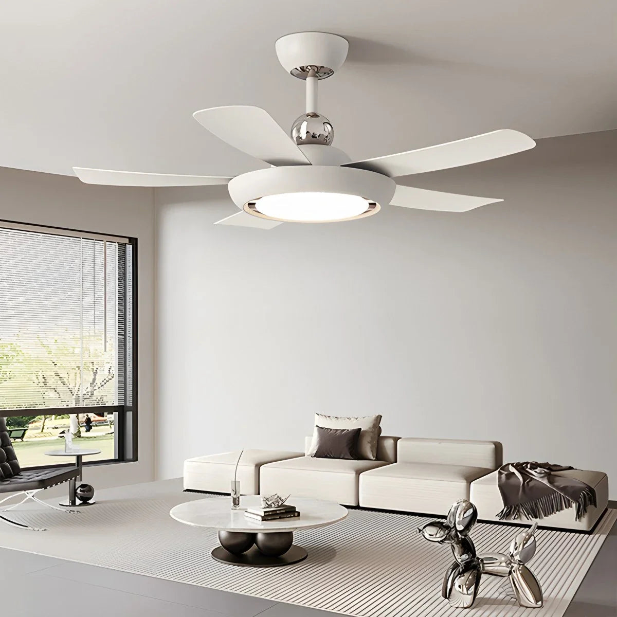 Silent Ceiling Fan with Light & Remote Control