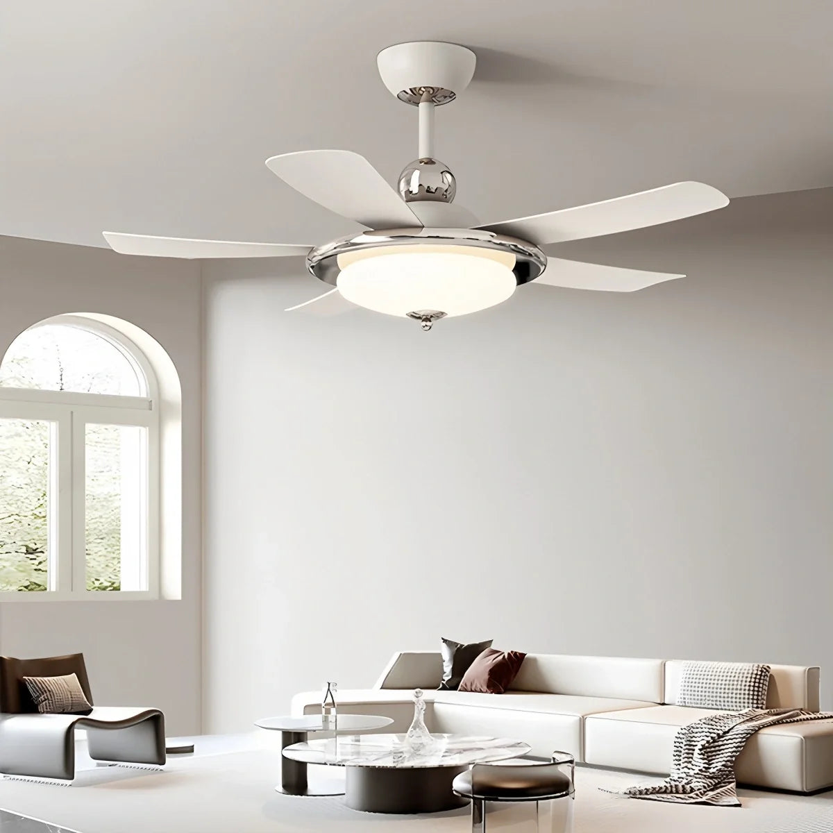Silent Ceiling Fan with Light & Remote Control