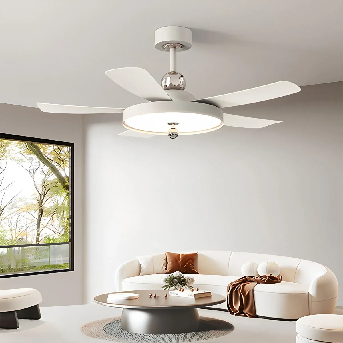 Silent Ceiling Fan with Light & Remote Control