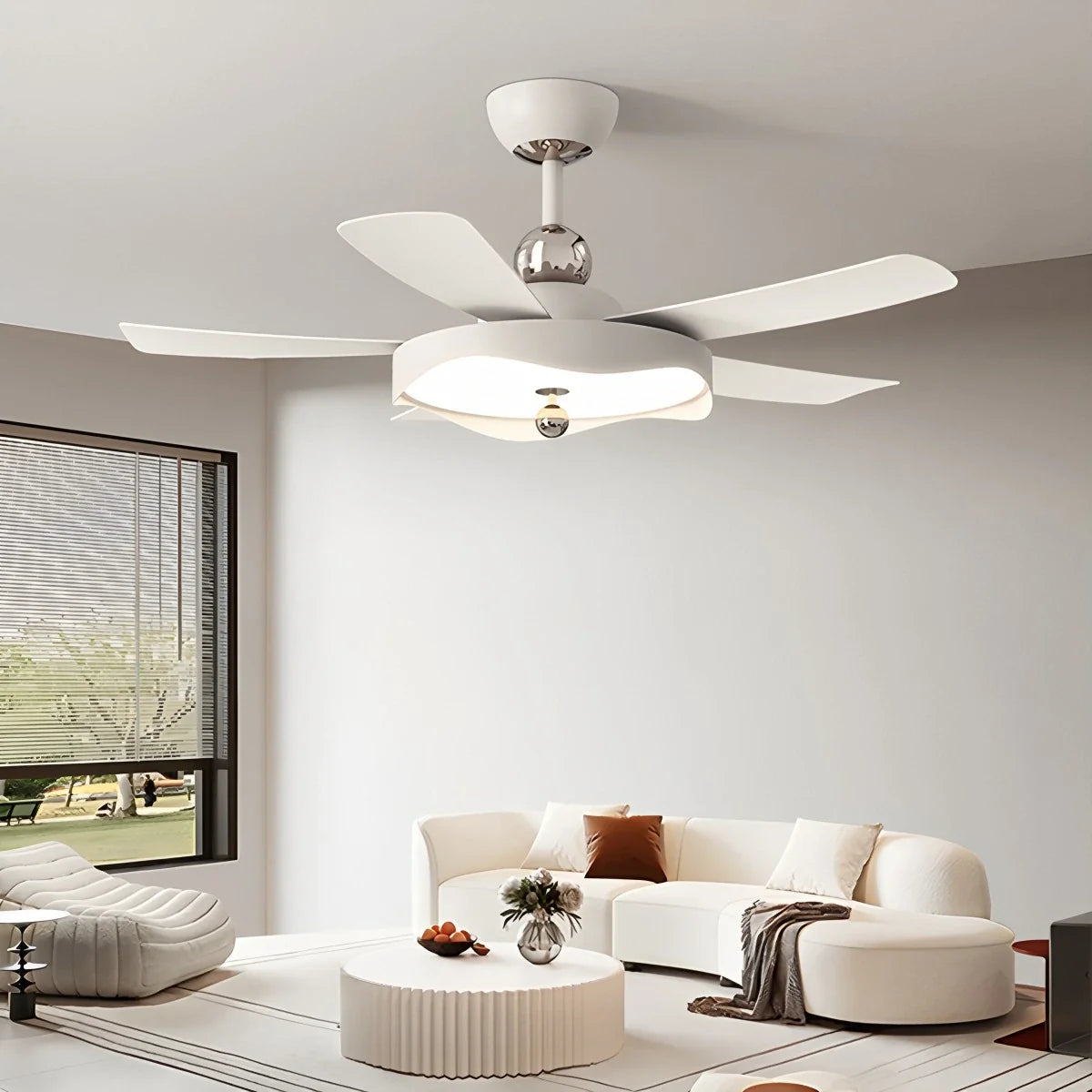 Silent Ceiling Fan with Light & Remote Control