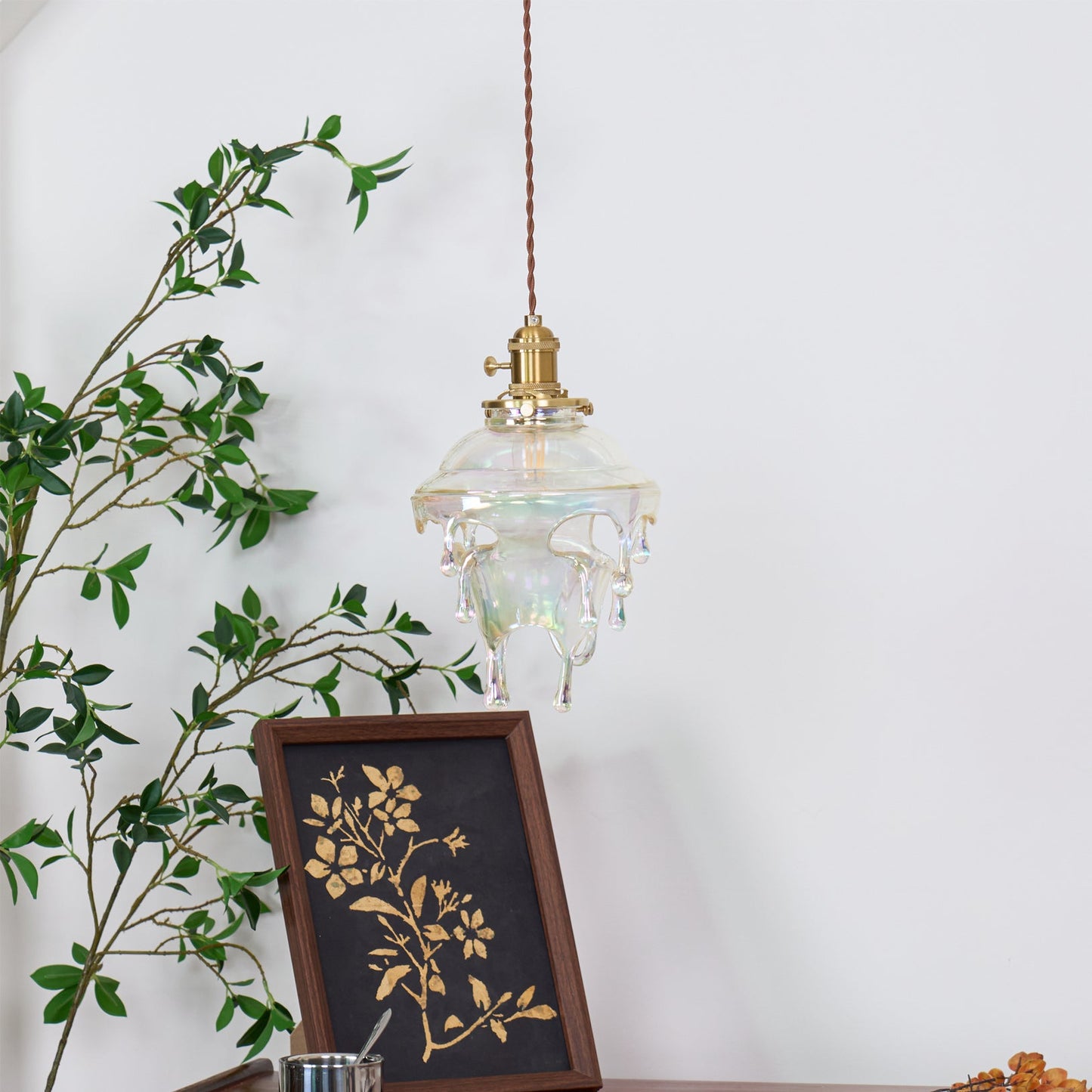 Water Droplets Resin Pendant Lamp