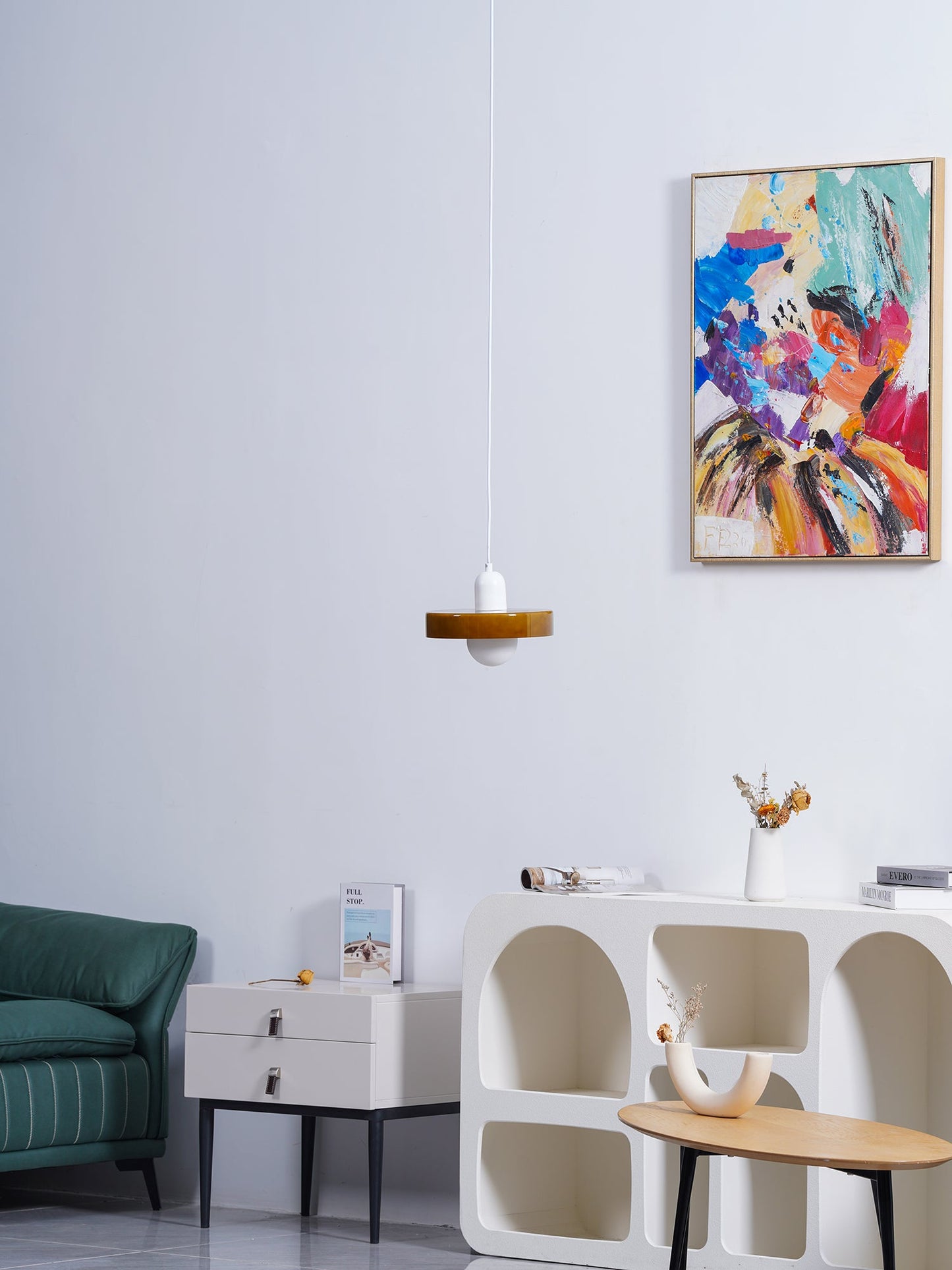 Disc Orb Pendant Lamp