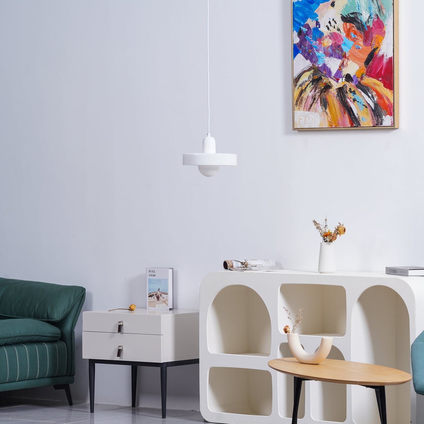 Disc Orb Pendant Lamp