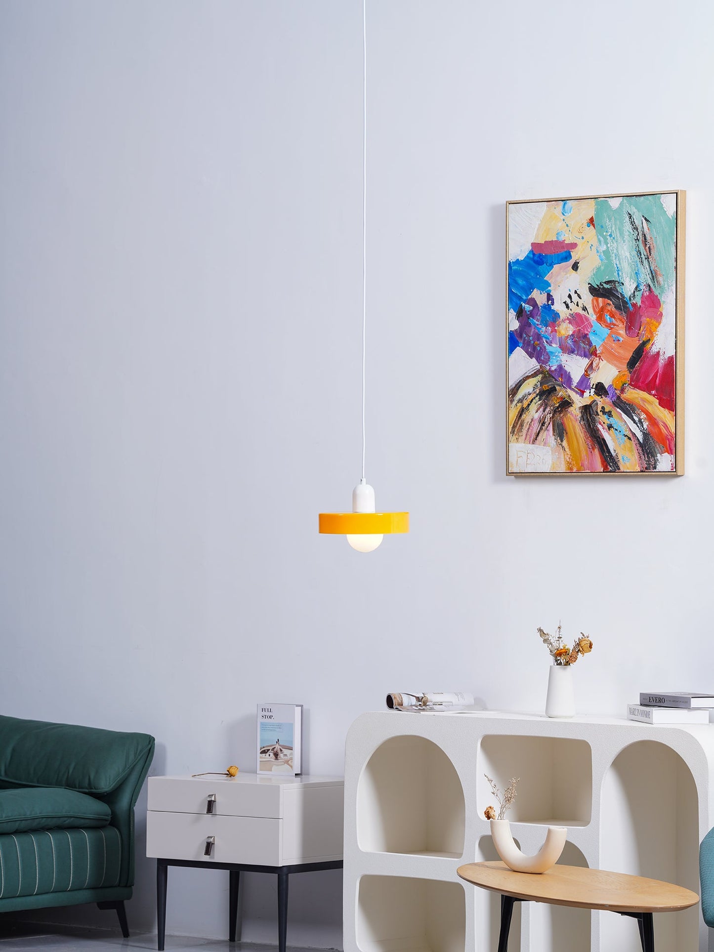 Disc Orb Pendant Lamp