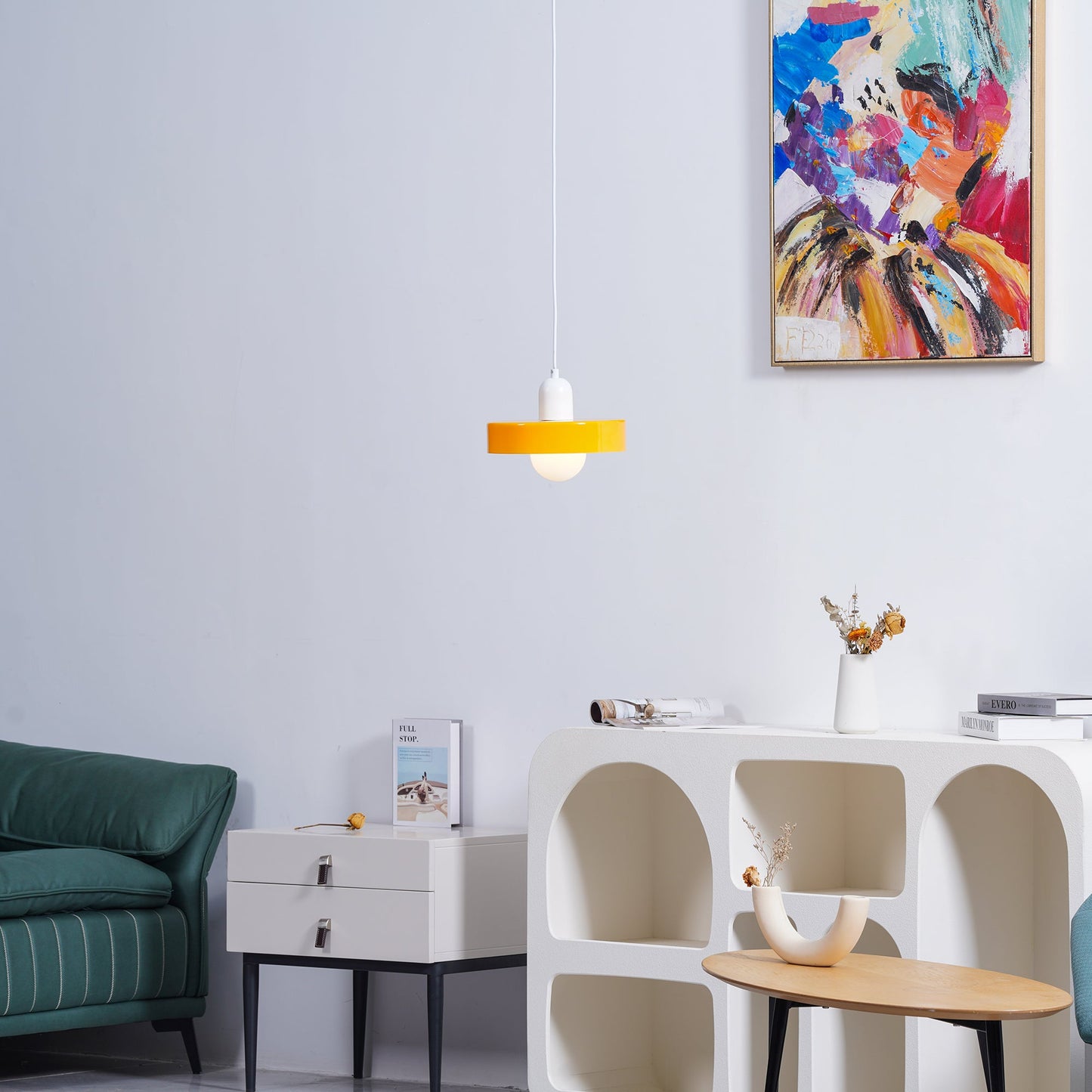 Disc Orb Pendant Lamp