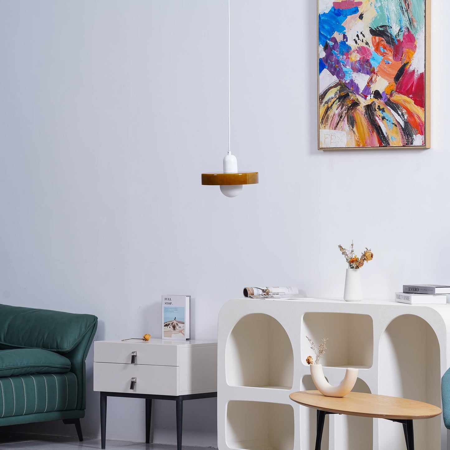 Disc Orb Pendant Lamp