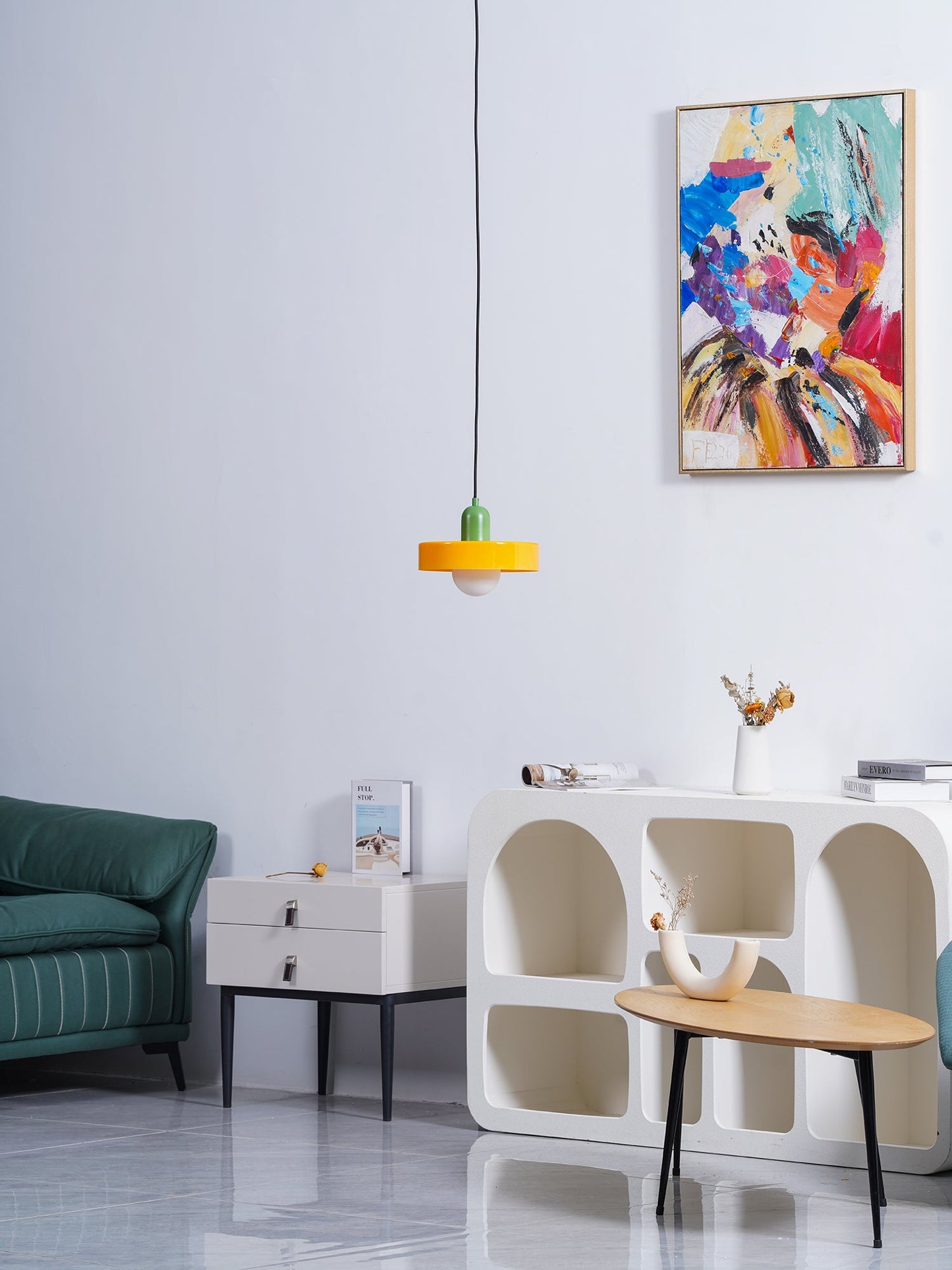 Disc Orb Pendant Lamp