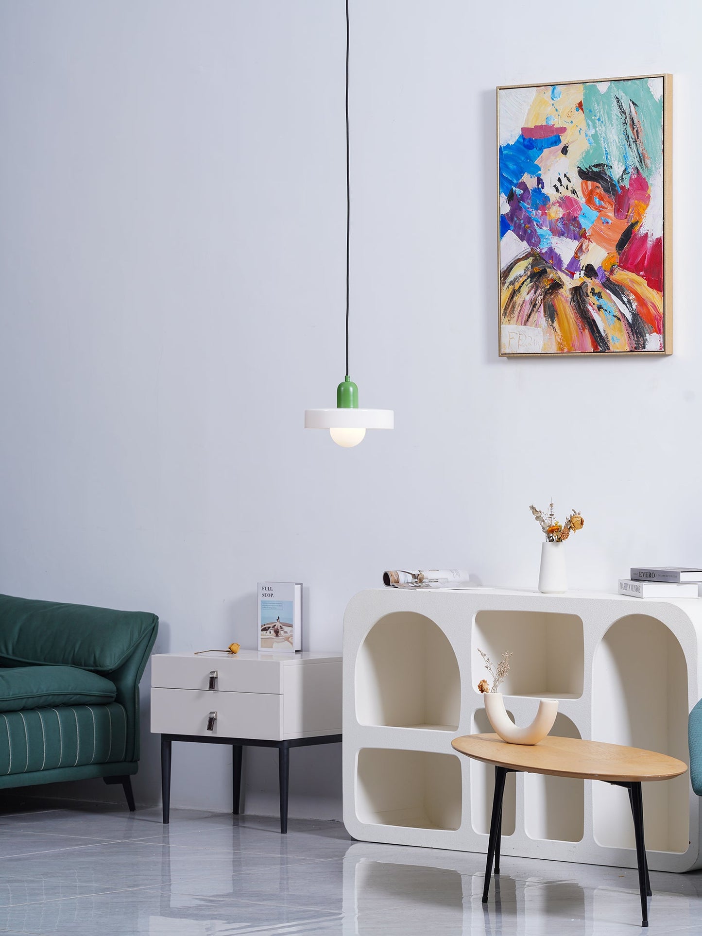 Disc Orb Pendant Lamp