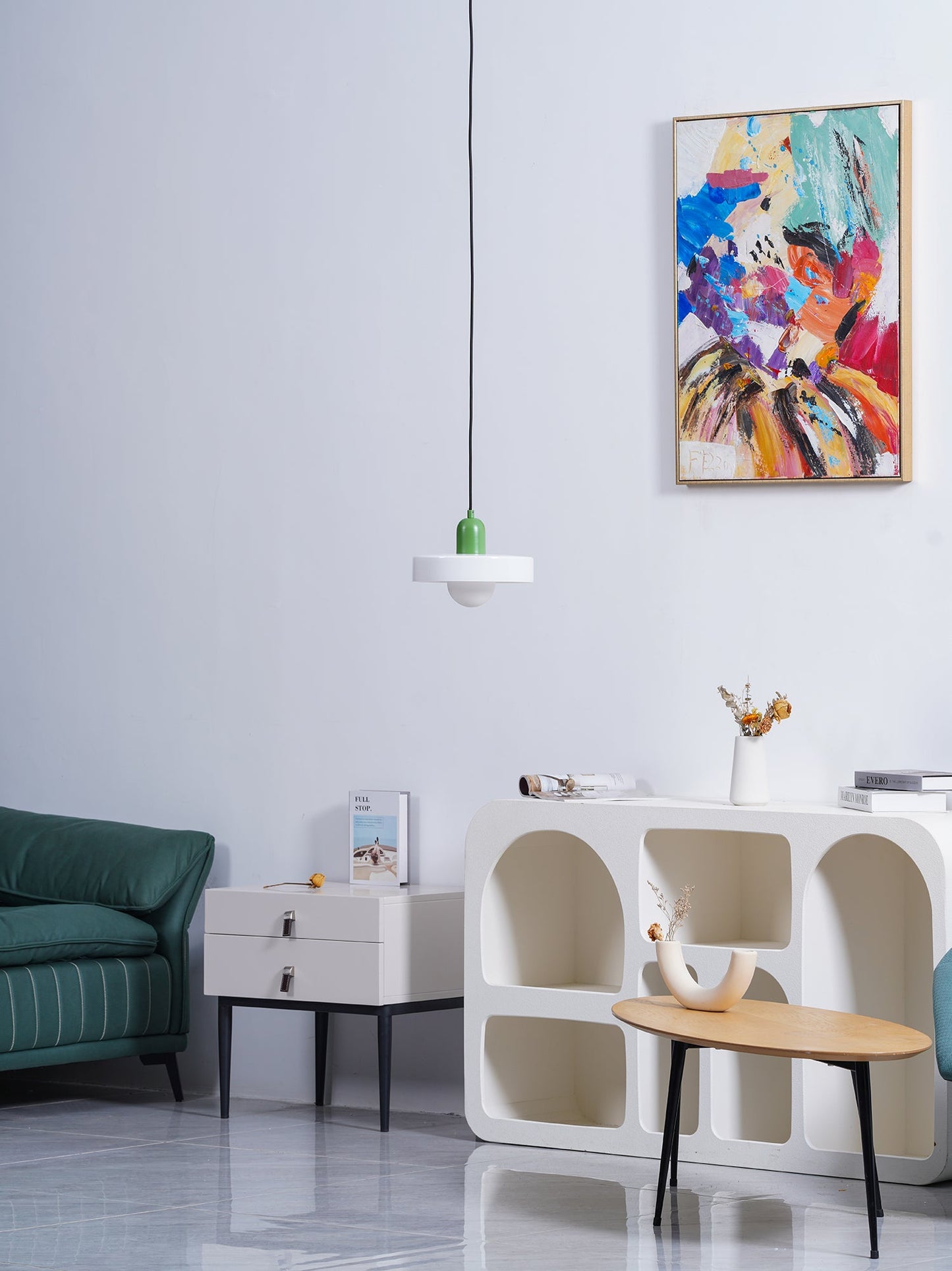 Disc Orb Pendant Lamp