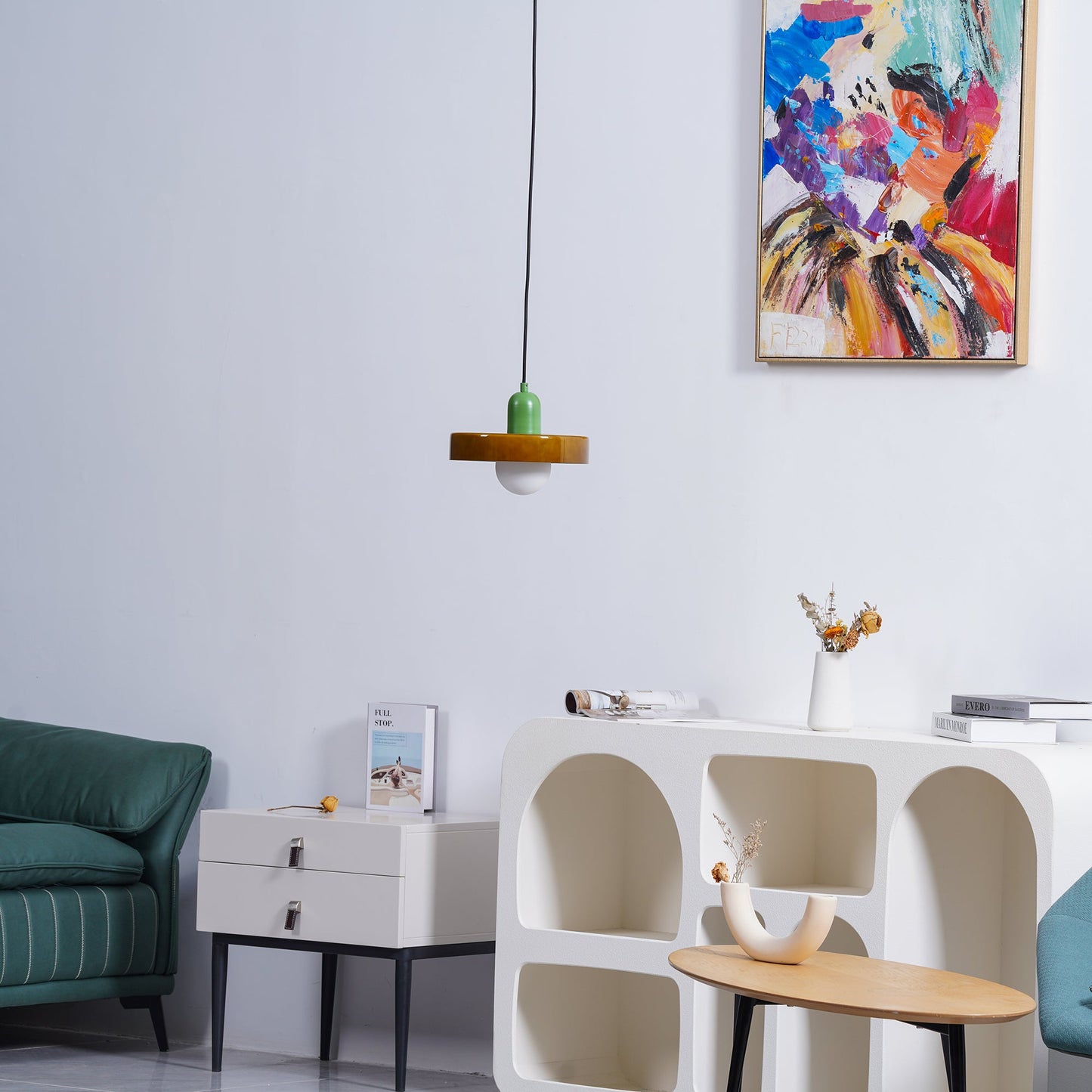 Disc Orb Pendant Lamp