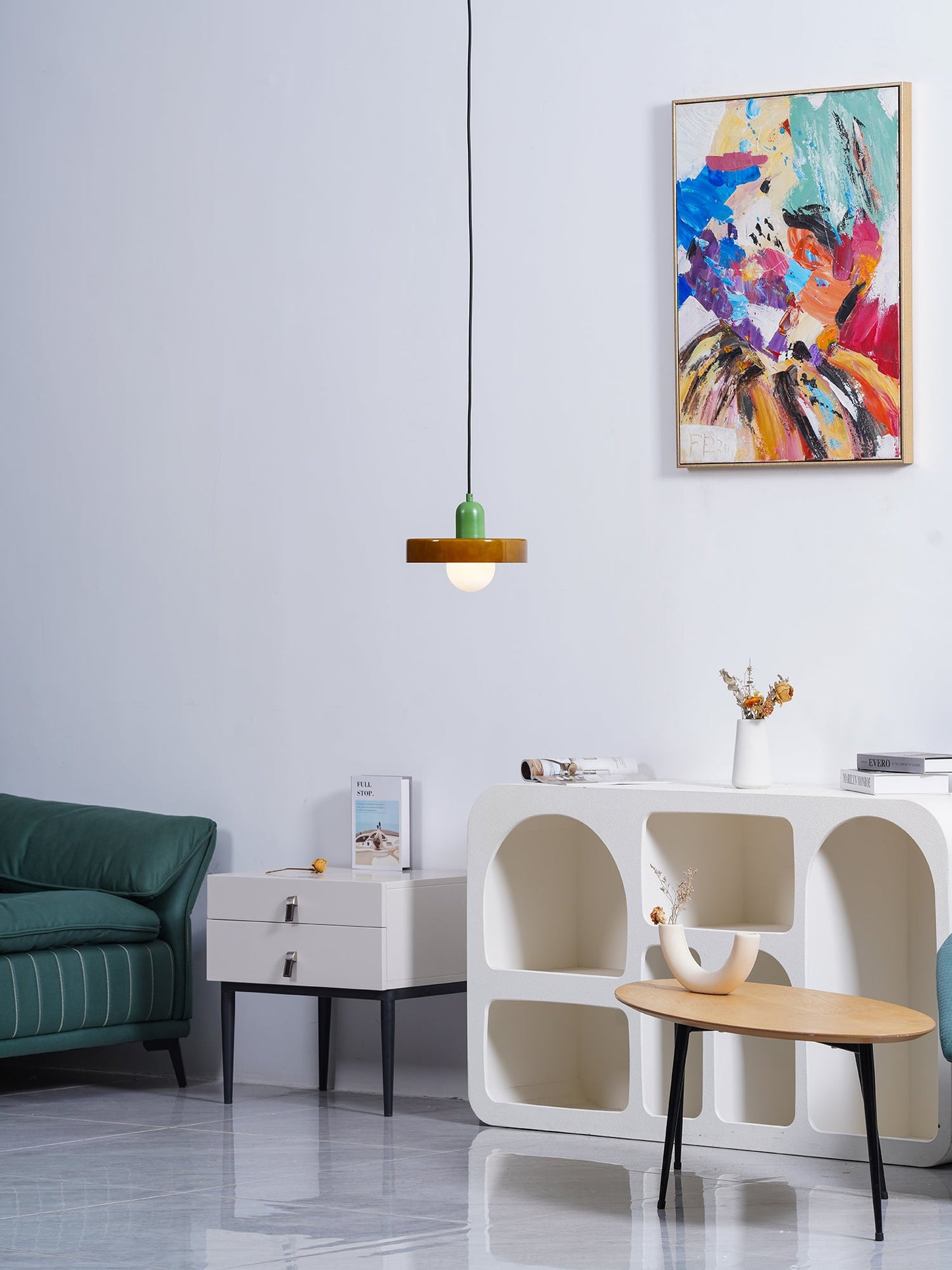 Disc Orb Pendant Lamp