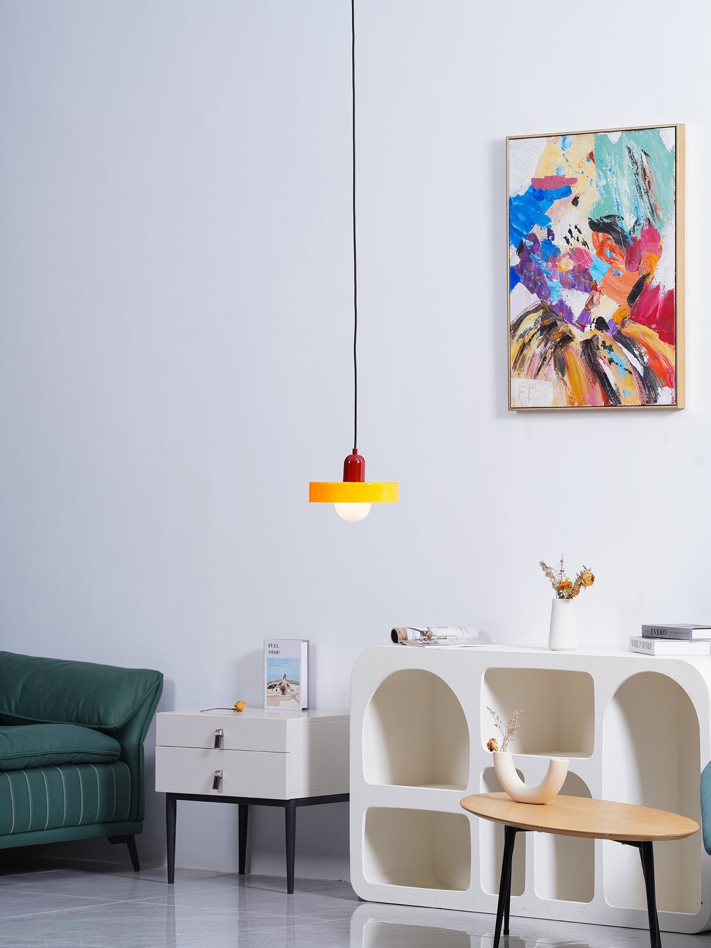 Disc Orb Pendant Lamp
