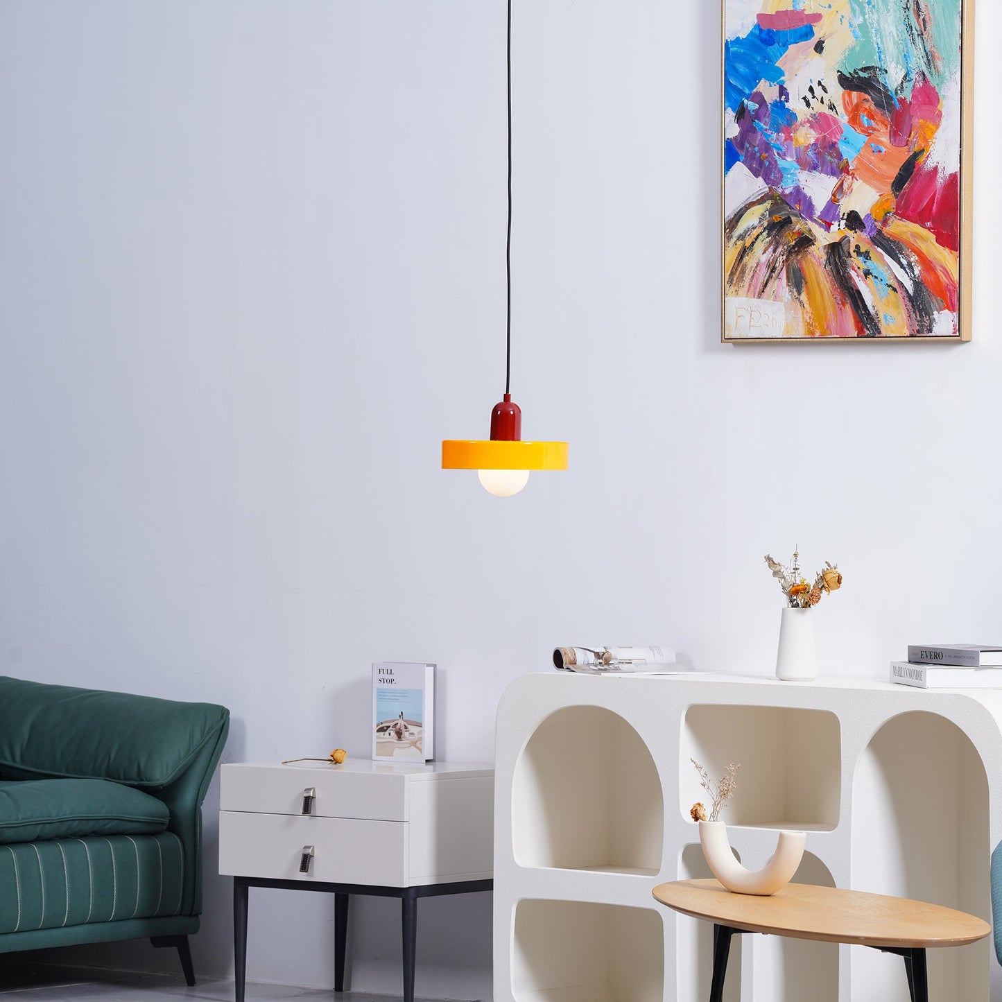 Disc Orb Pendant Lamp