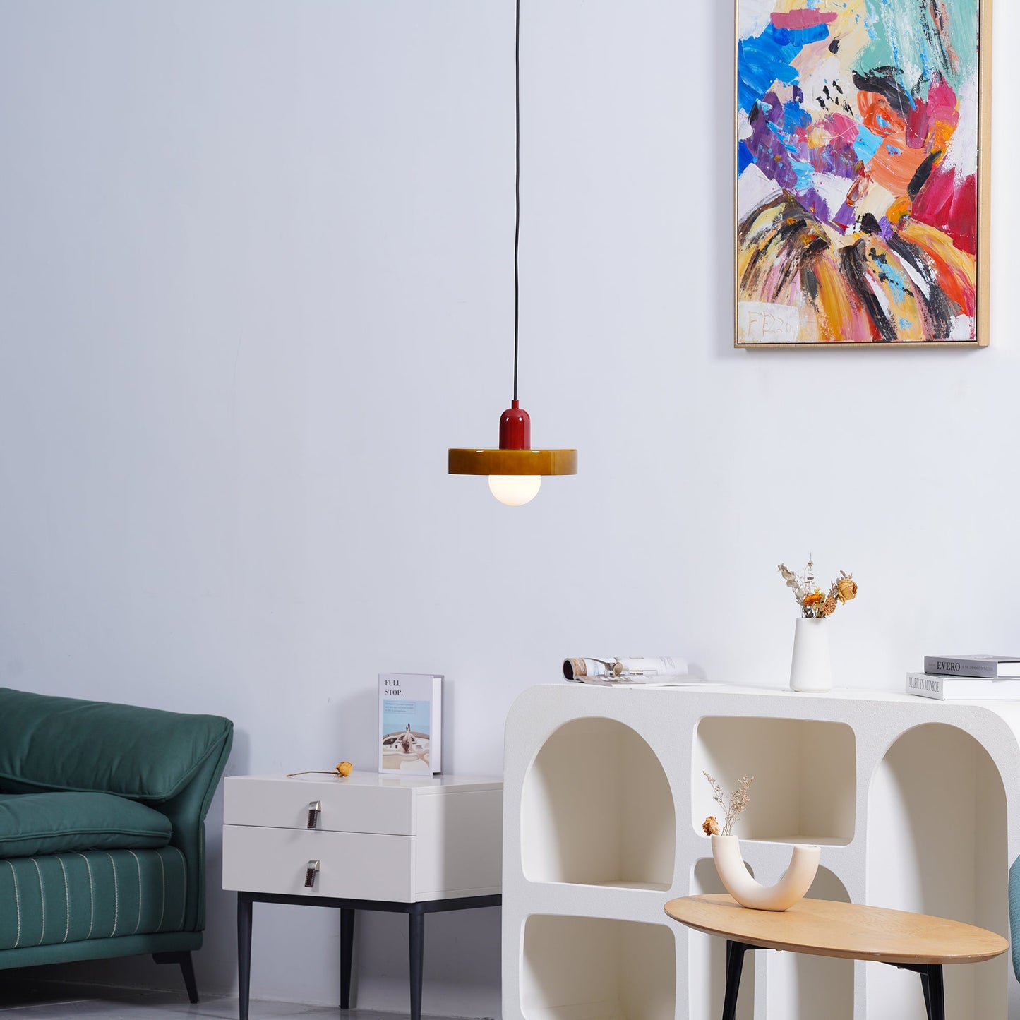 Disc Orb Pendant Lamp