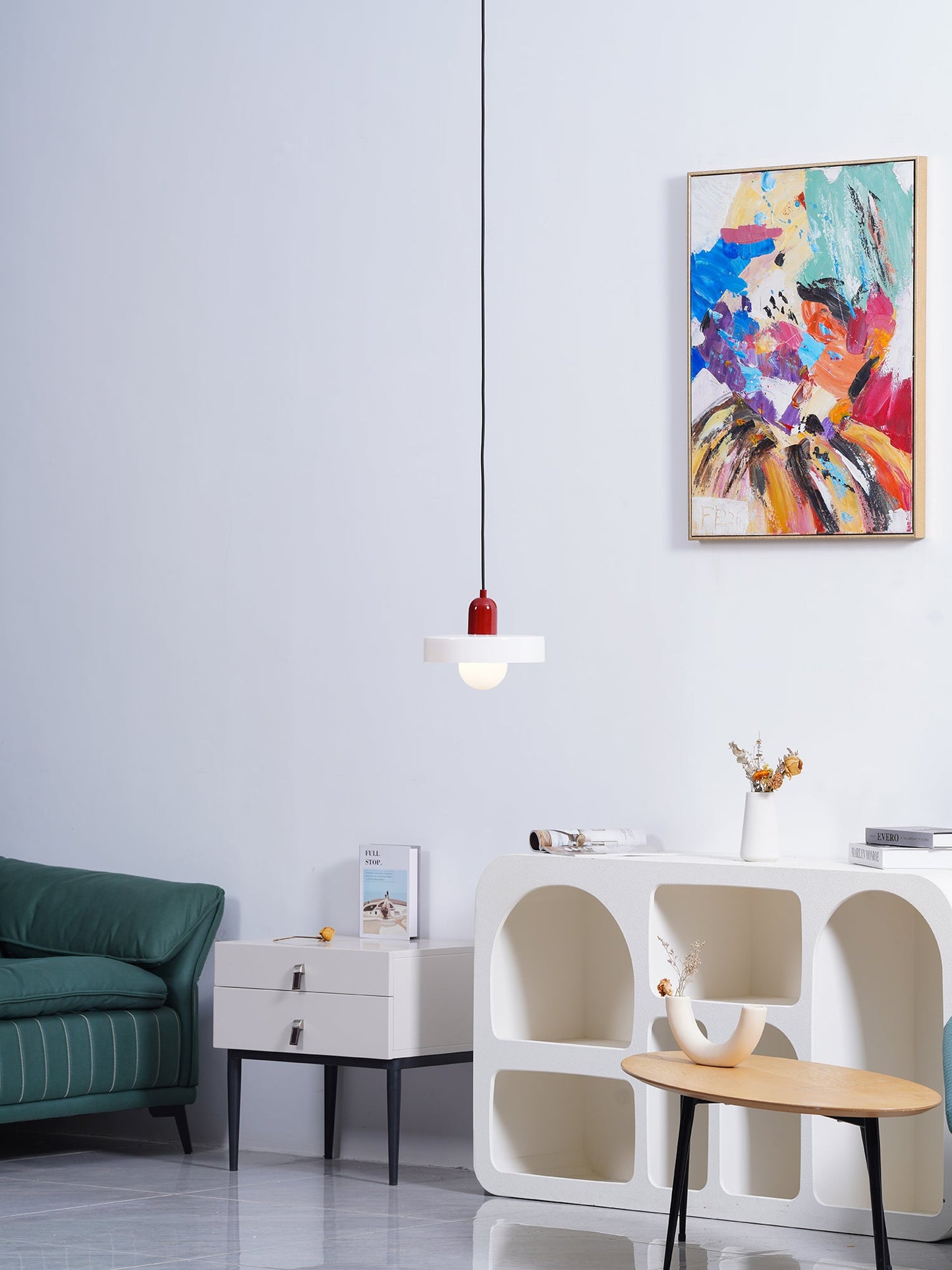 Disc Orb Pendant Lamp