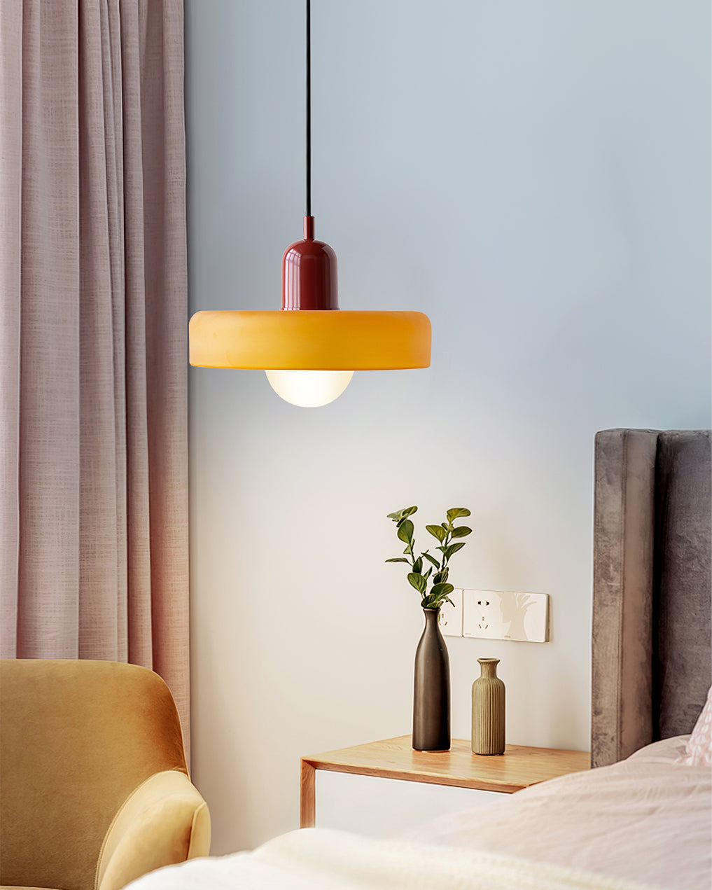 Disc Orb Pendant Lamp