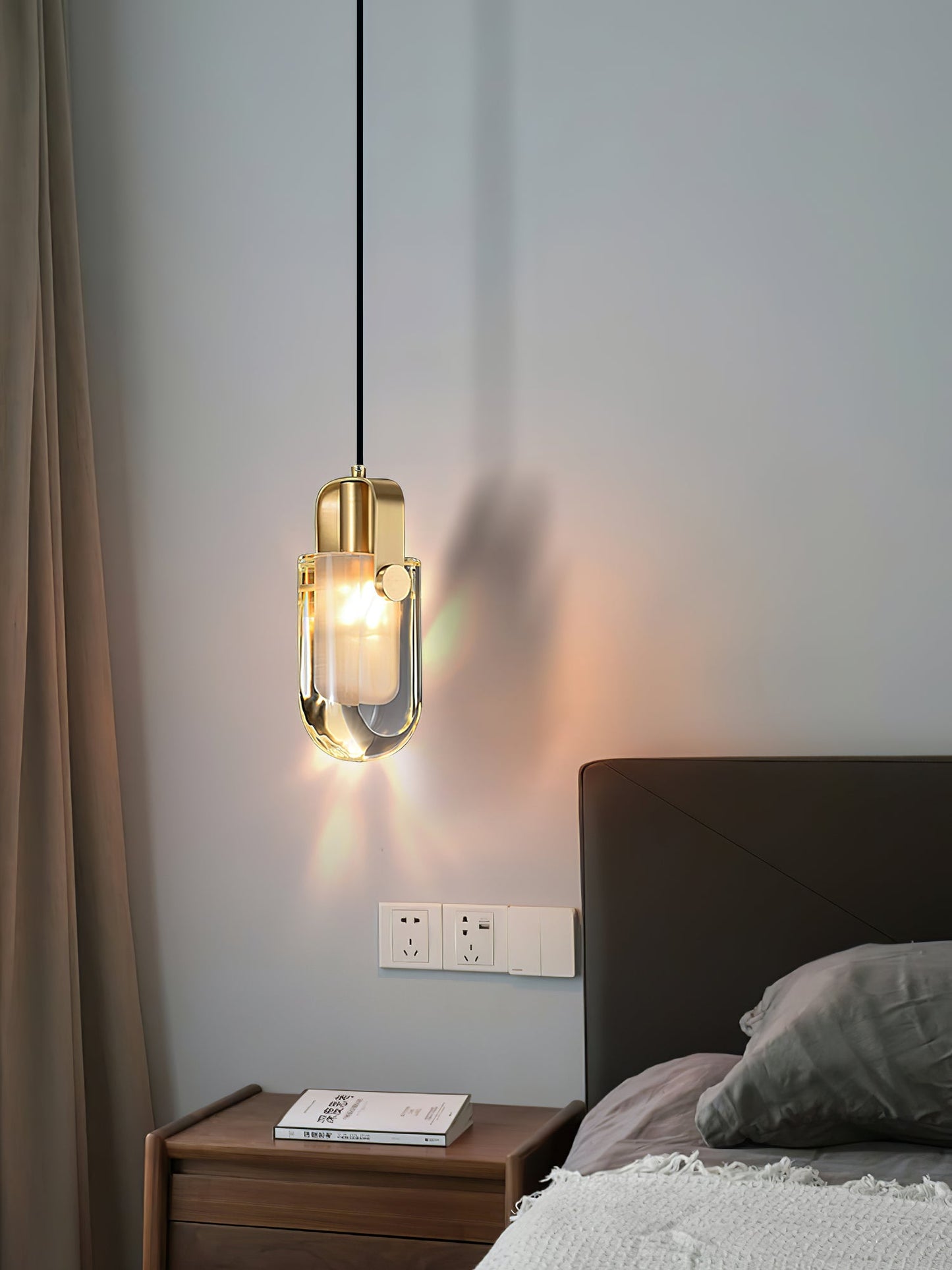 Droplet Crystal Pendant Lamp