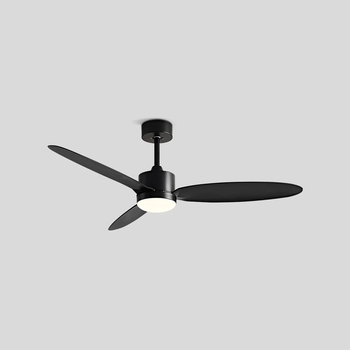3-Blade Ceiling Fan With Light for Bedroom