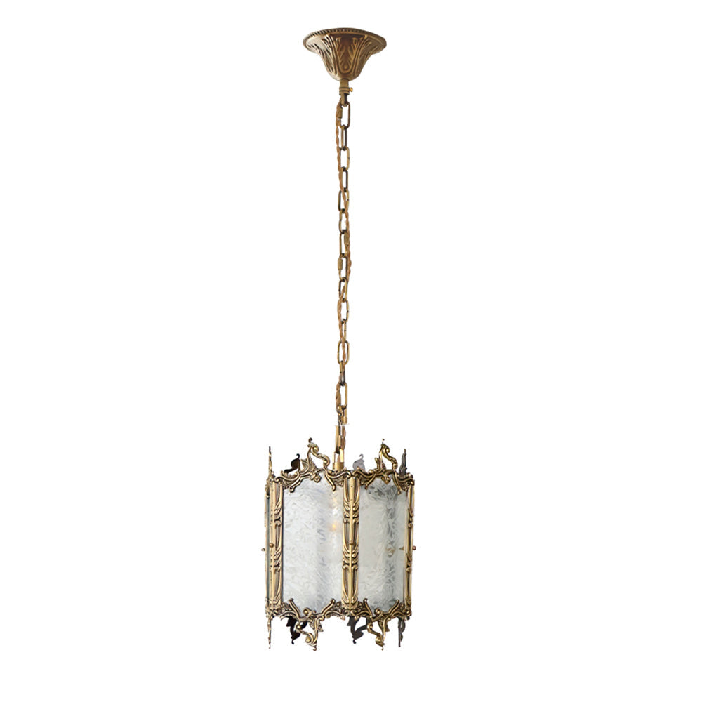 Gorgeous Brass Lantern Pendant Lamp