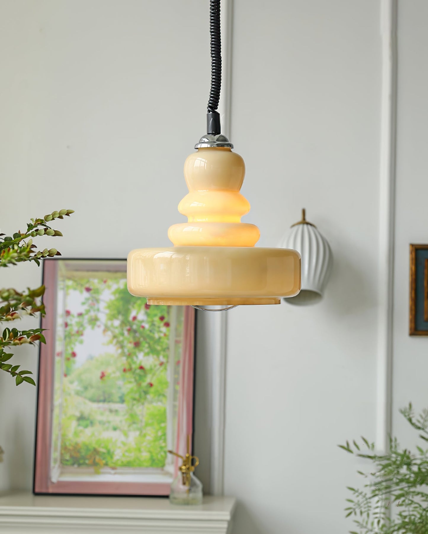 Gourd Glass Pendant Light