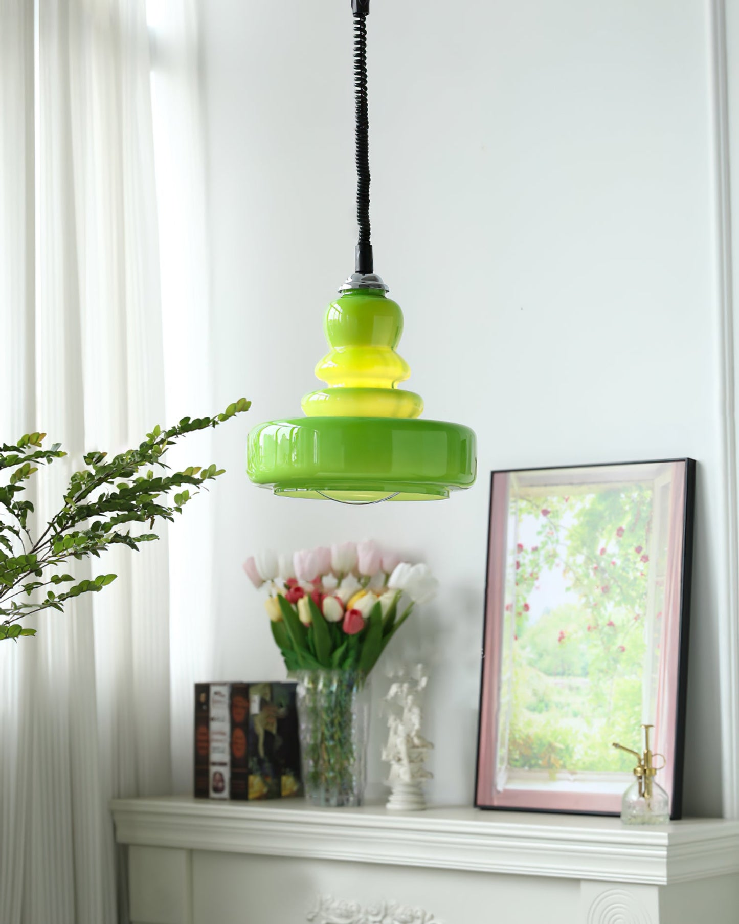 Gourd Glass Pendant Light