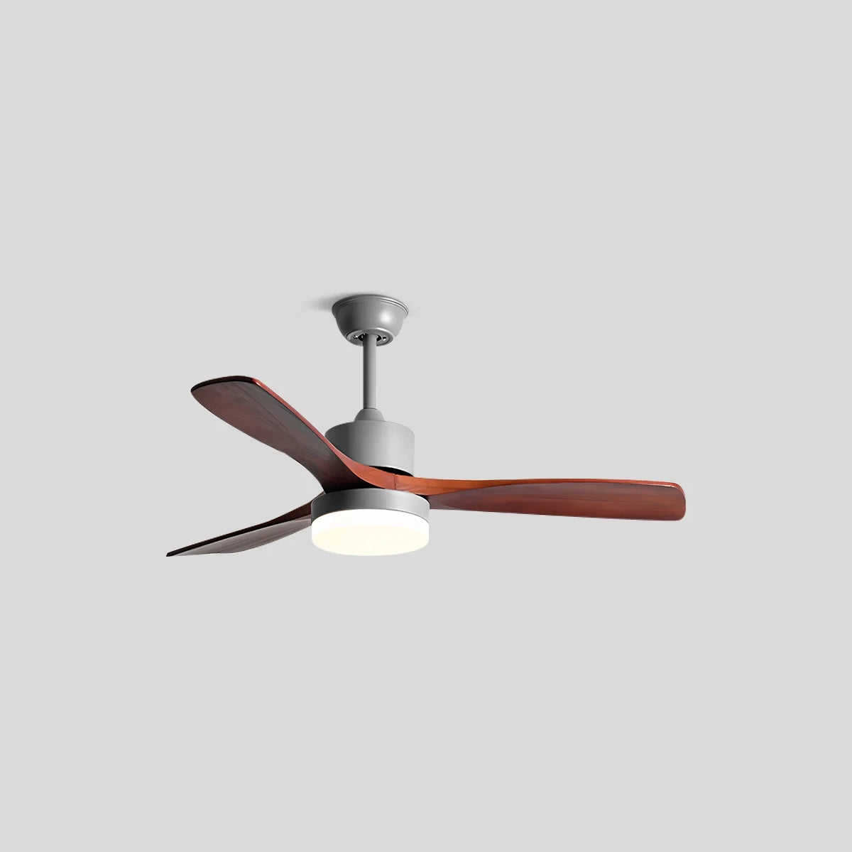 Wood Ceiling Fan Light for Living Room