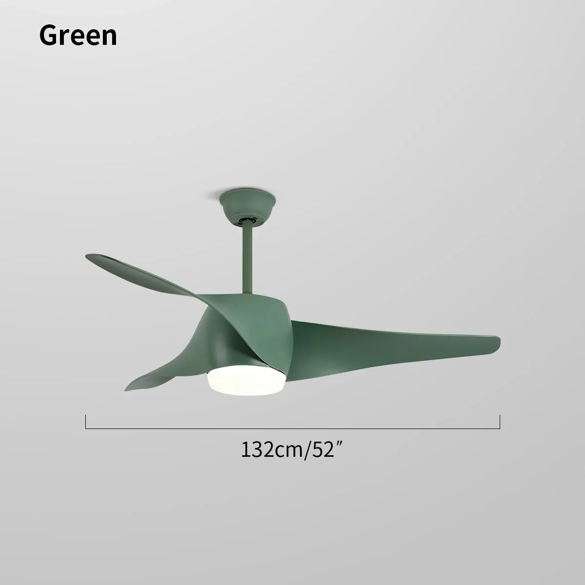 Propeller Ceiling Fan Lamp for Dining Room