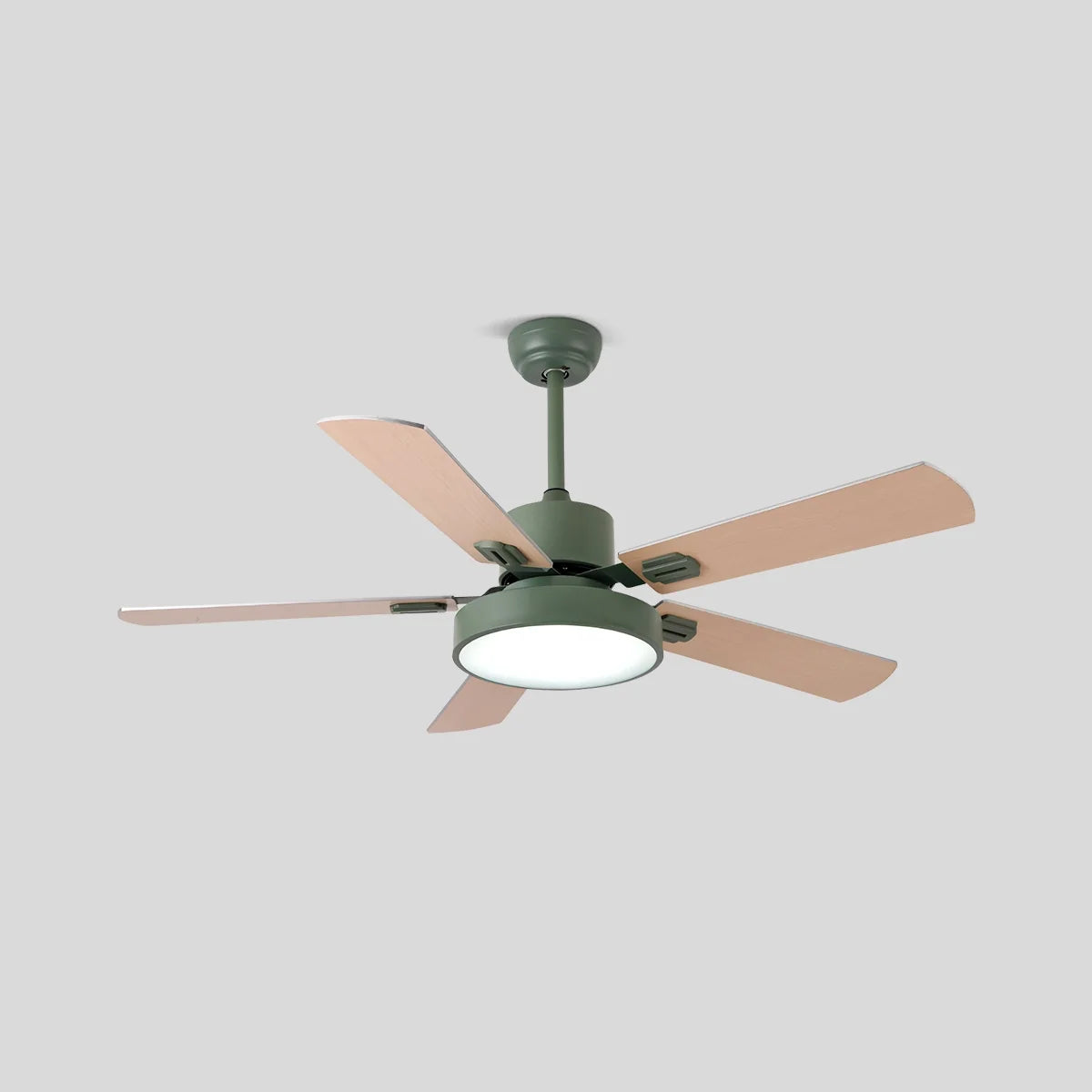 5 Blade Vintage Ceiling Fan Light for Living Room