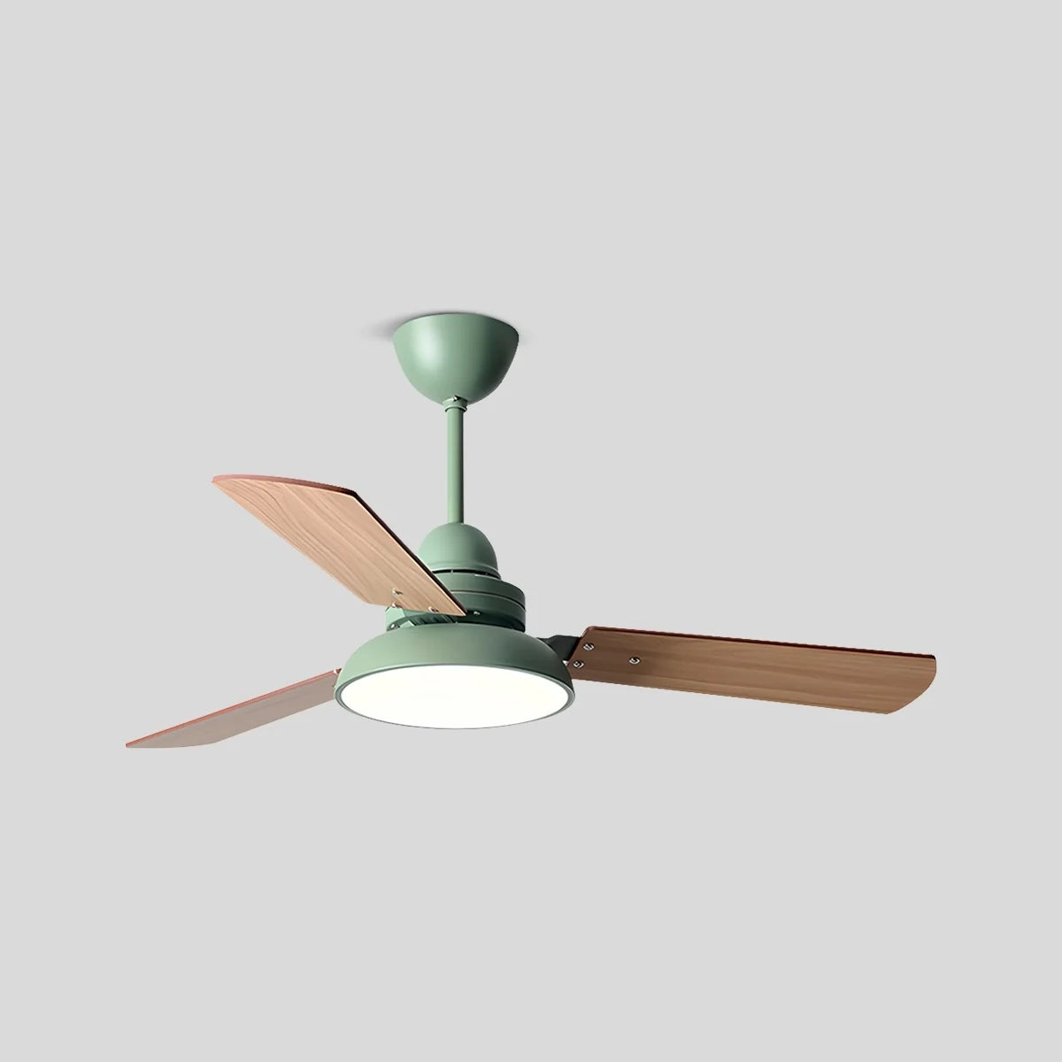 Modern Minimalist Three Leaf Ceiling Fan Light