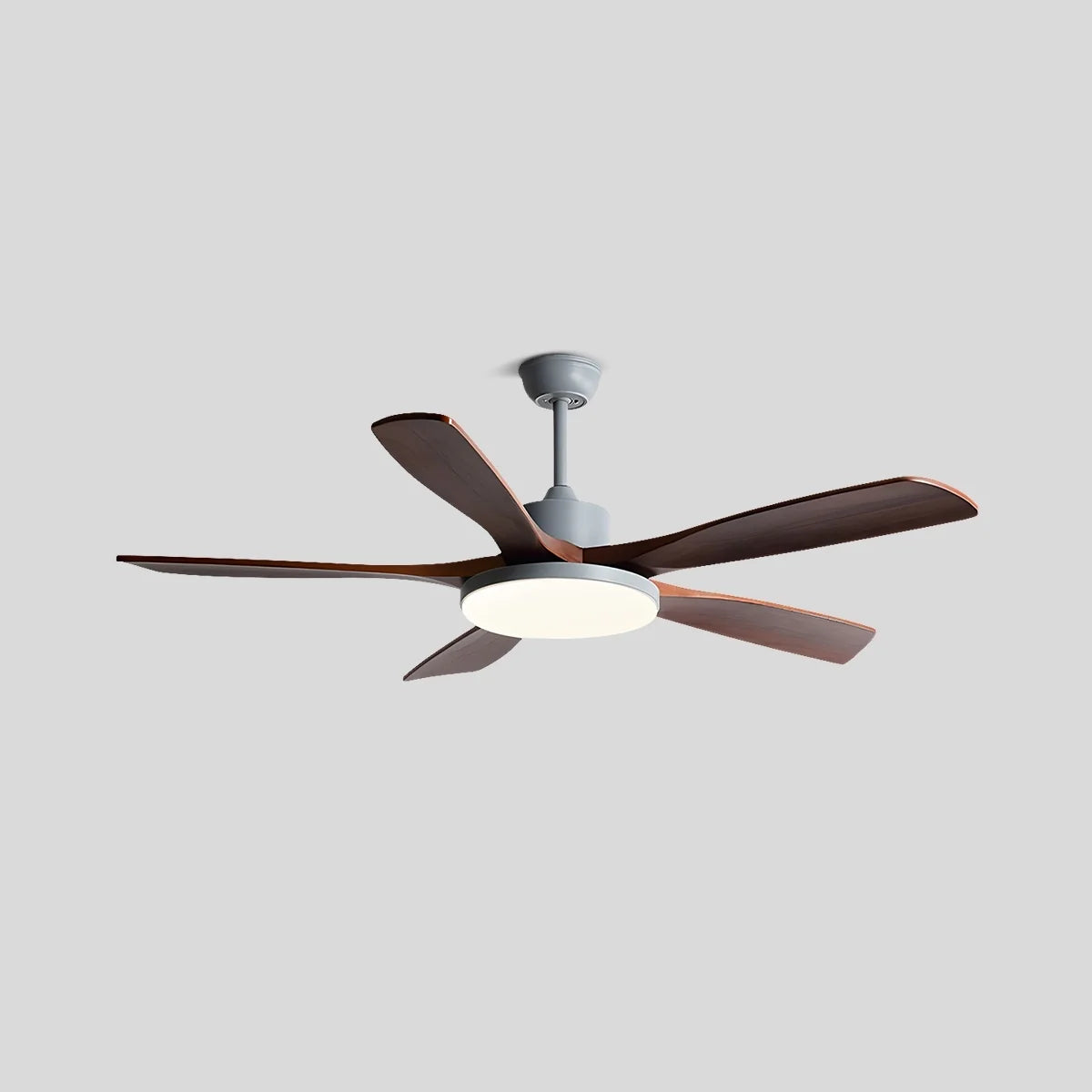 Living Room Minimalist Ceiling Fan with Light