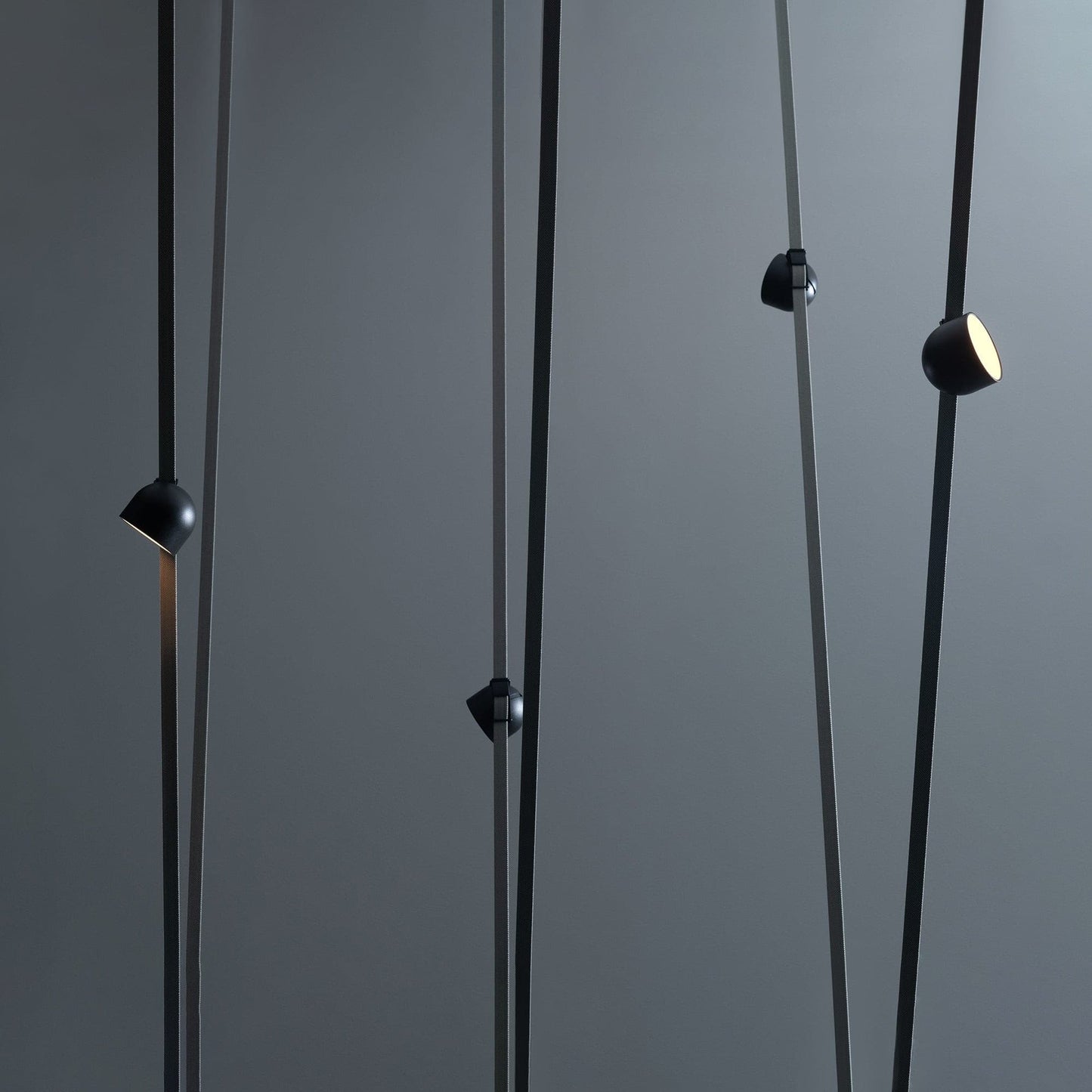 Light Rail Semispheres Canvas Pendant Lamp