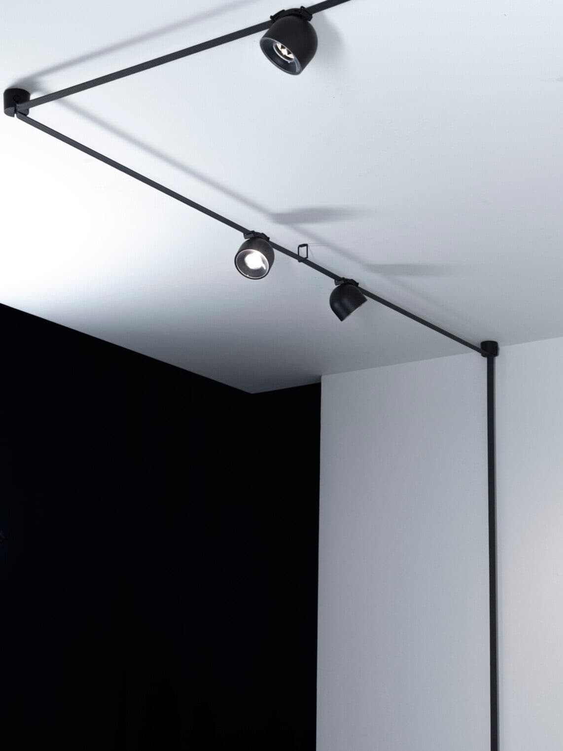 Light Rail Semispheres Canvas Pendant Lamp