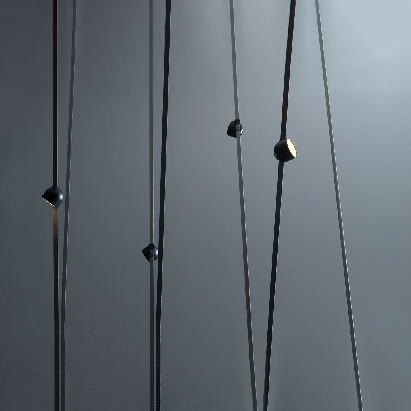 Light Rail Semispheres Canvas Pendant Lamp