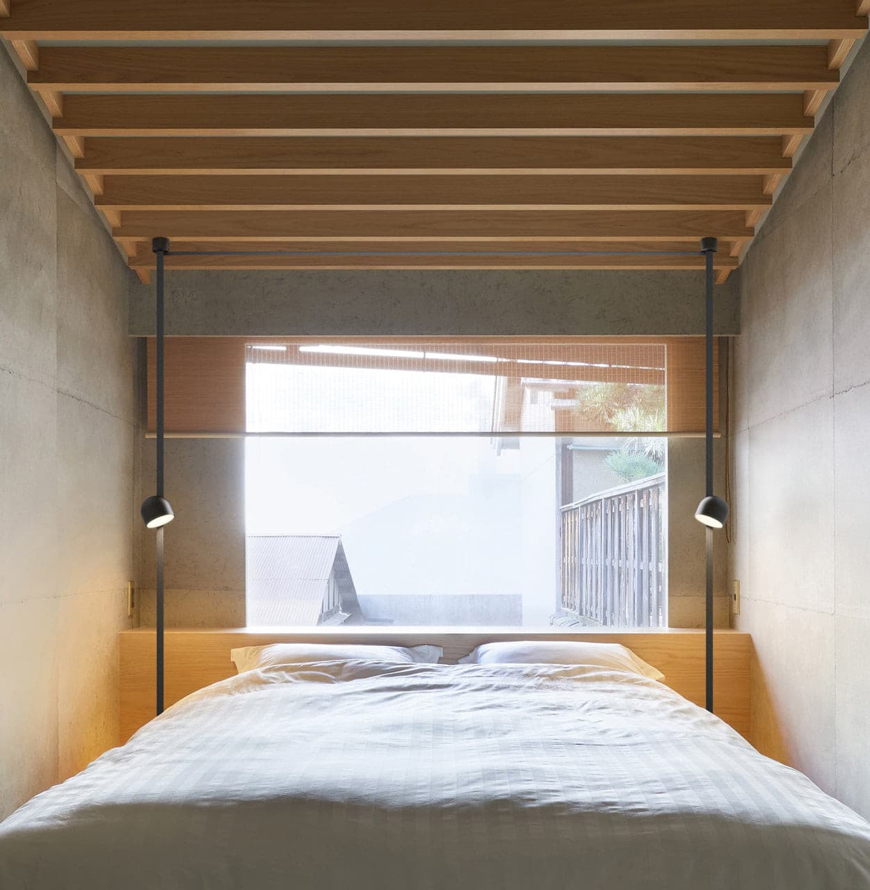 Light Rail Semispheres Canvas Pendant Lamp