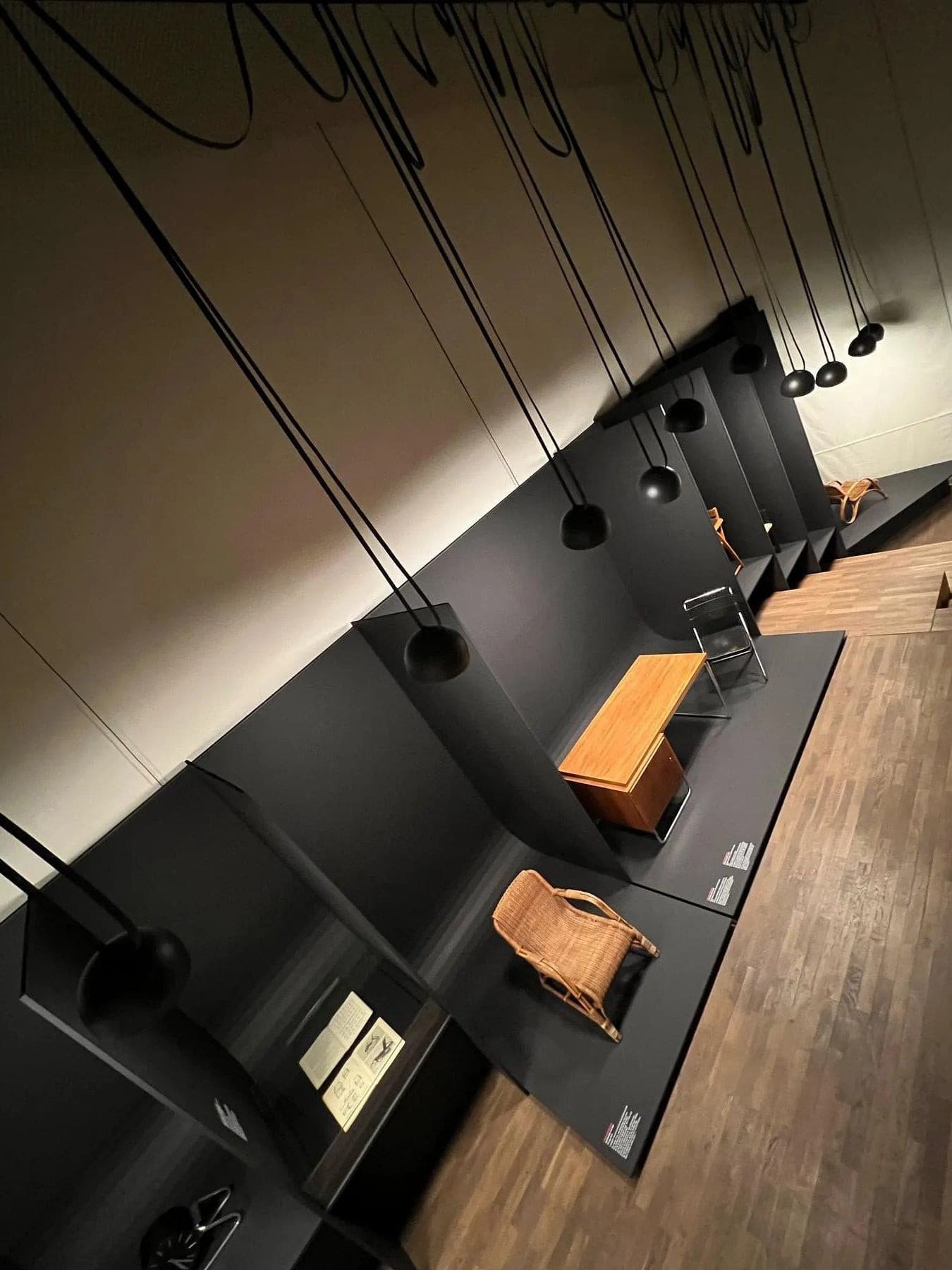 Light Rail Semispheres Canvas Pendant Lamp