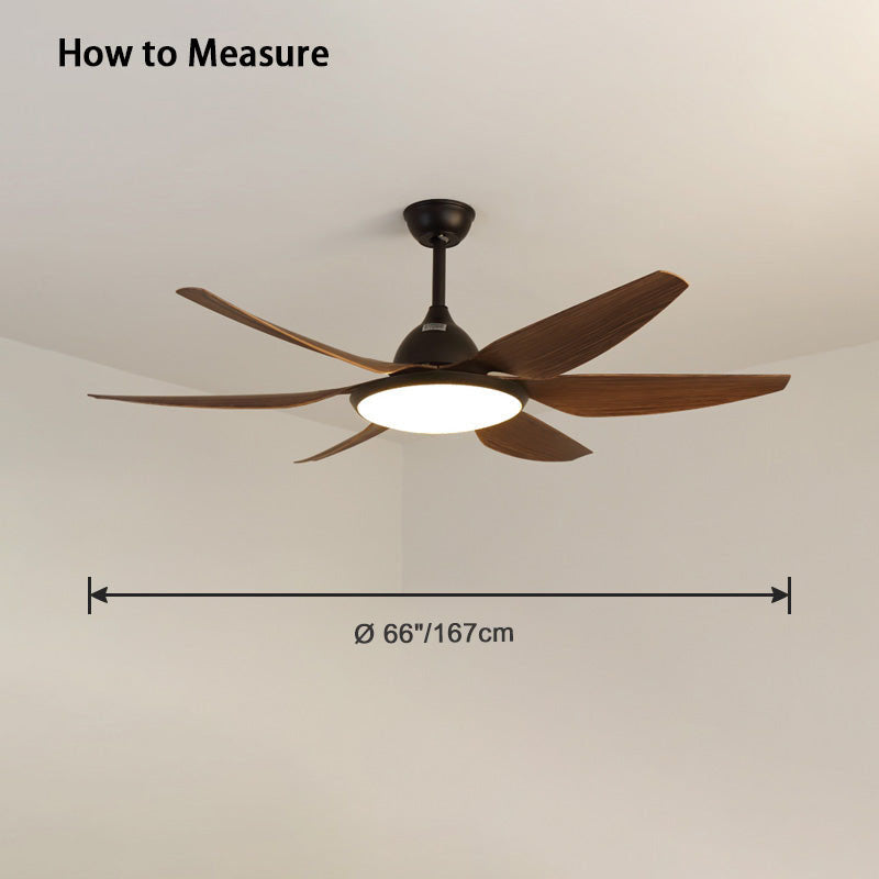 Reversible Large Ceiling Fan Light