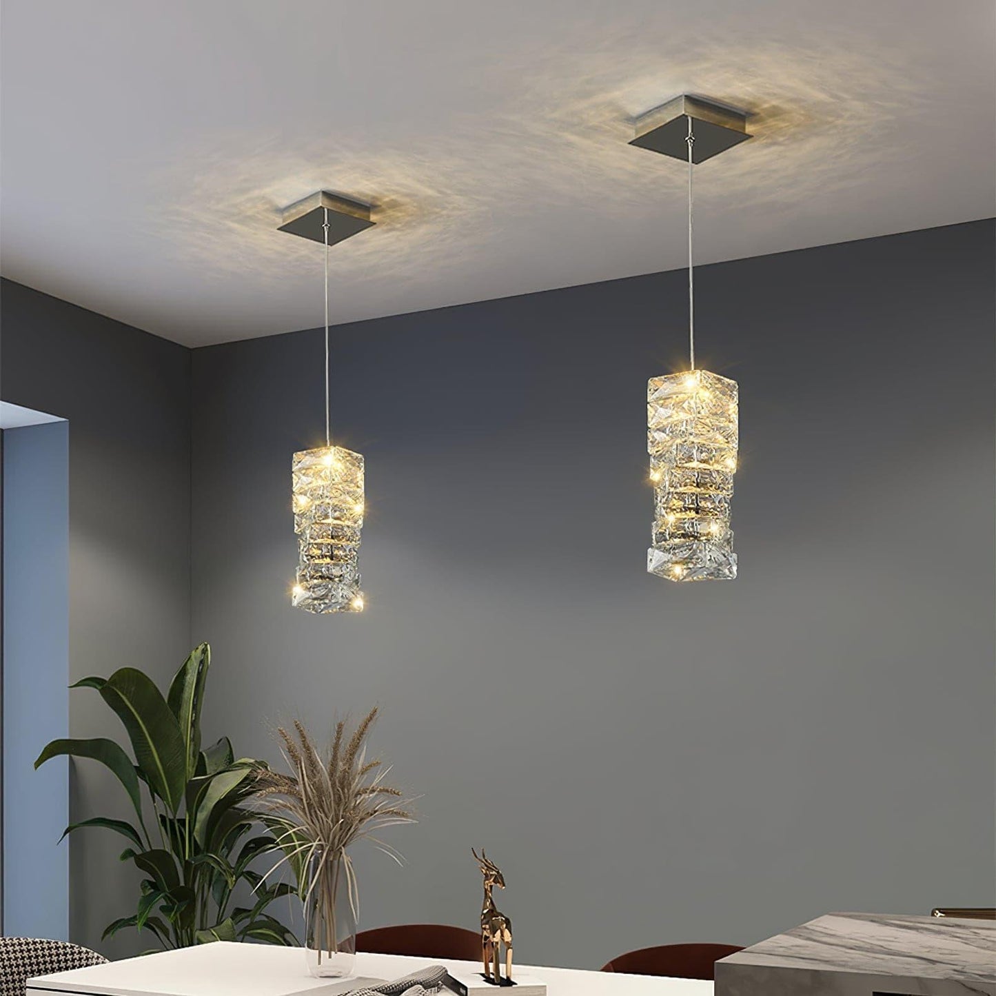Leuchten Crystal Pendant Lamp